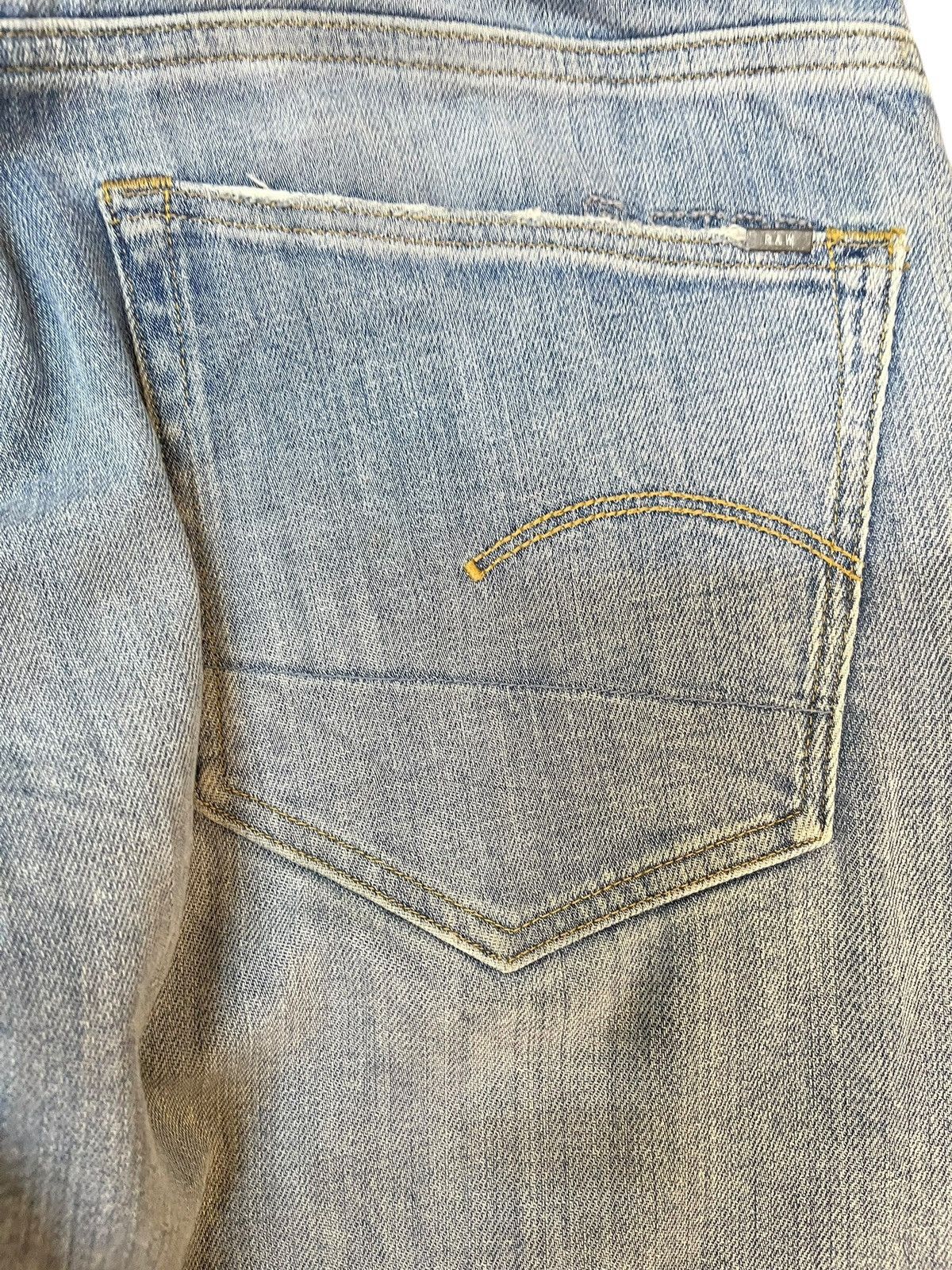 G-Star Vintage G-Star Faded Grunge Denim Size US 31 - 7 Thumbnail