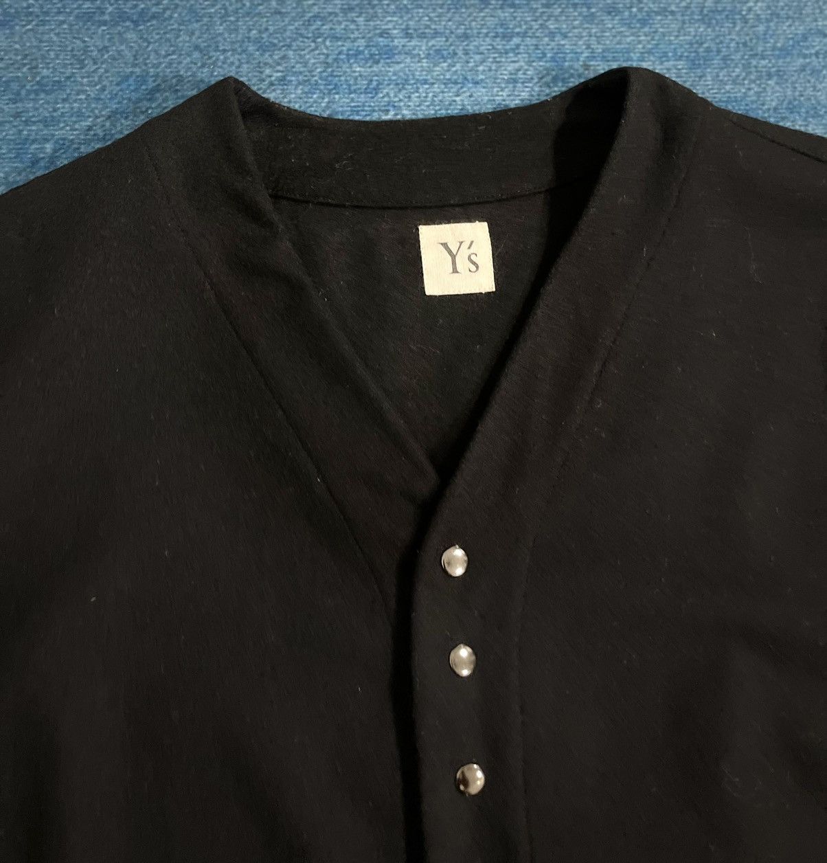 Yohji Yamamoto Vintage Yohji Yamamoto cardigan wool jacket Size US L / EU 52-54 / 3 - 7 Thumbnail