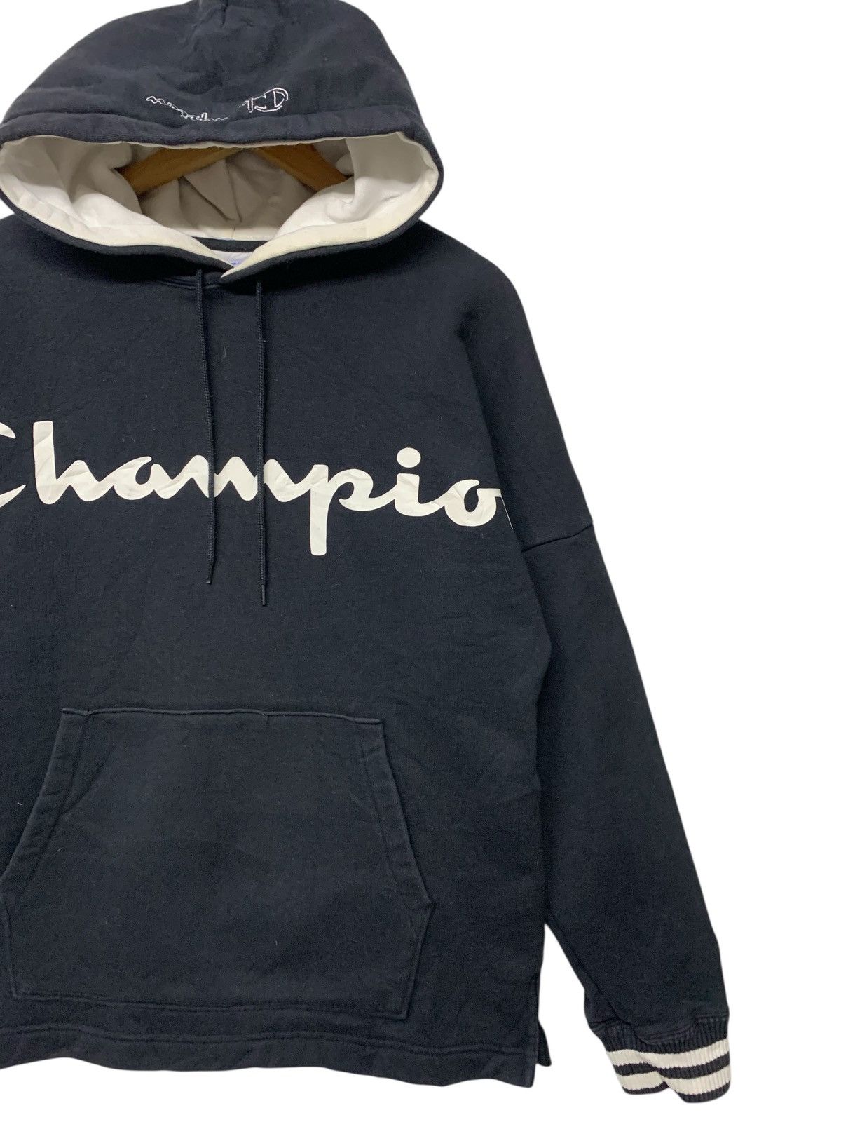 Champion Rare Vintage 90's Champion SpellOut Sweatshirt Hoodie Size US M / EU 48-50 / 2 - 5 Thumbnail