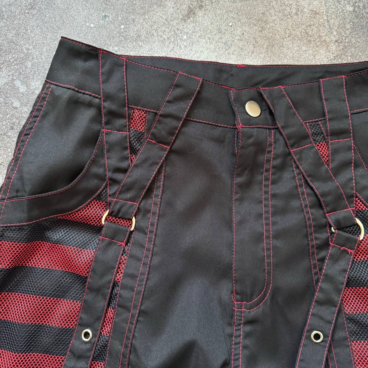 Y2K Gothic Bondage Cargo Pants (Tripp NYC vibe)