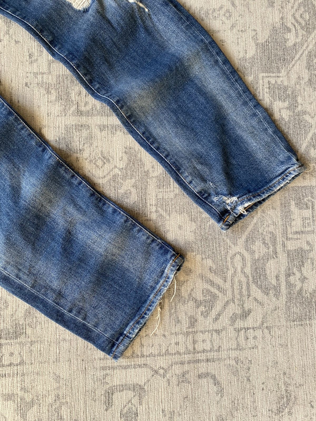 True Religion Vintage True Religion Jeans Slim Distressed Japanese Y2K Size US 34 / EU 50 - 7 Thumbnail