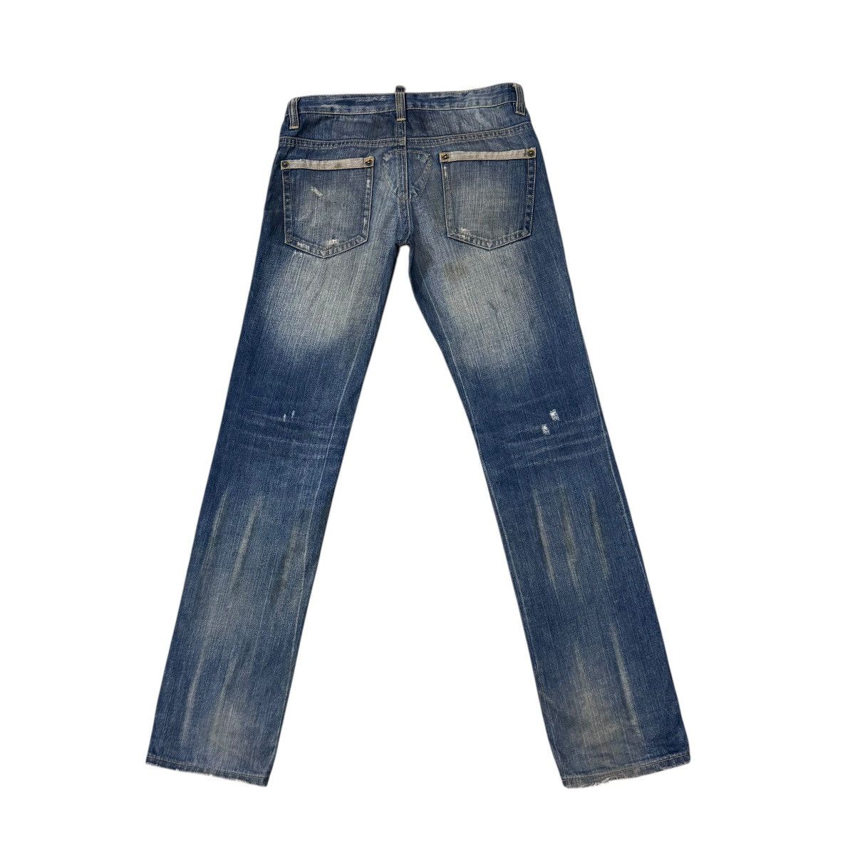 Dsquared2 Vintage Dsquared2 Distressed Flare W32 Denim Jeans Pants Size US 32 / EU 48 - 12 Thumbnail
