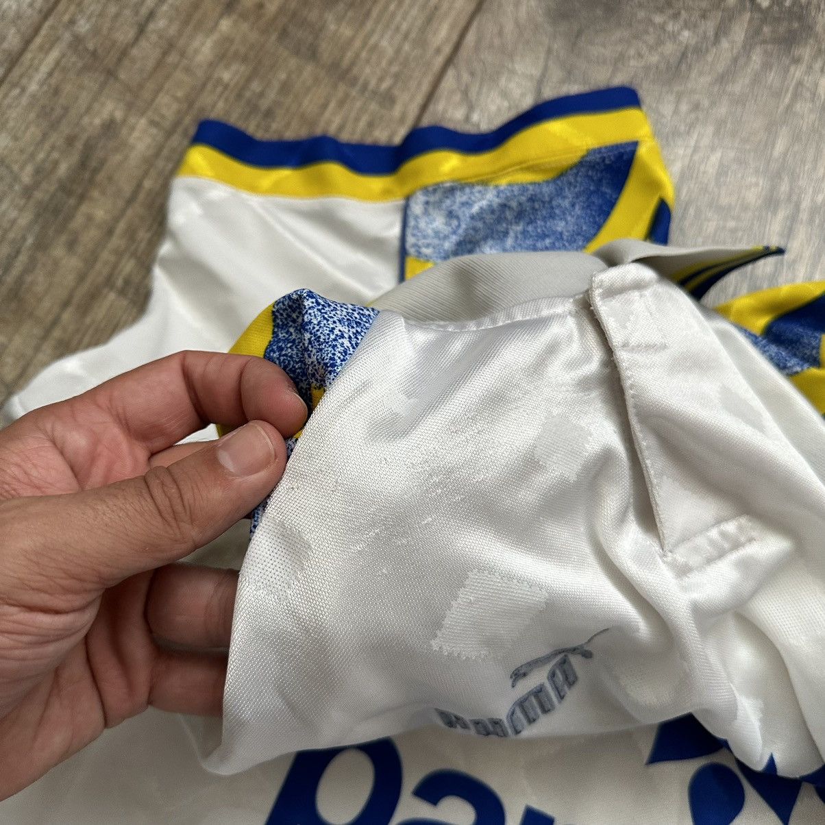 Puma 1995/97 Puma Parma AC Home Soccer Jersey/Shirt Size US XL / EU 56 / 4 - 8 Thumbnail