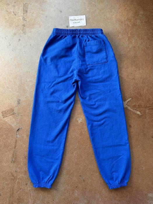 Young Thug Sp5der Worldwide TC Sweatpants Blue Small
