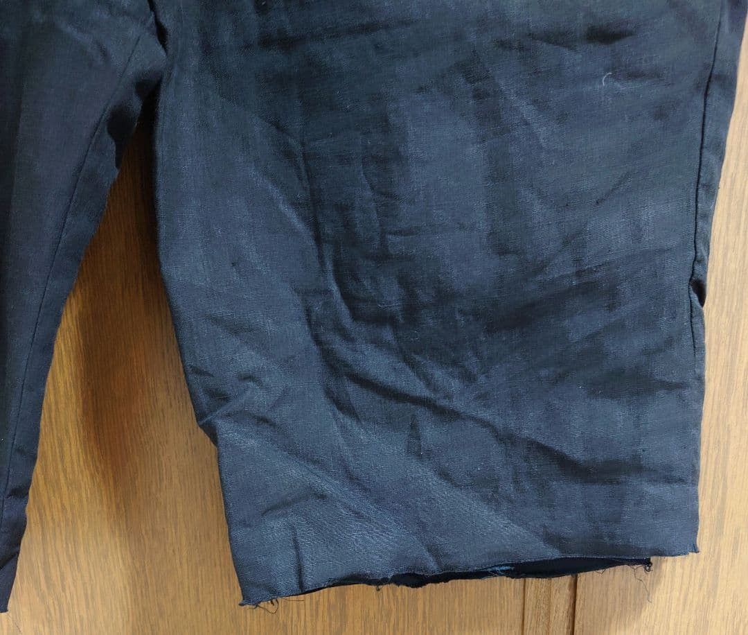 The Viridi-anne 100% Linen Half Pants Cropped Belted Size US 30 / EU 46 - 7 Thumbnail