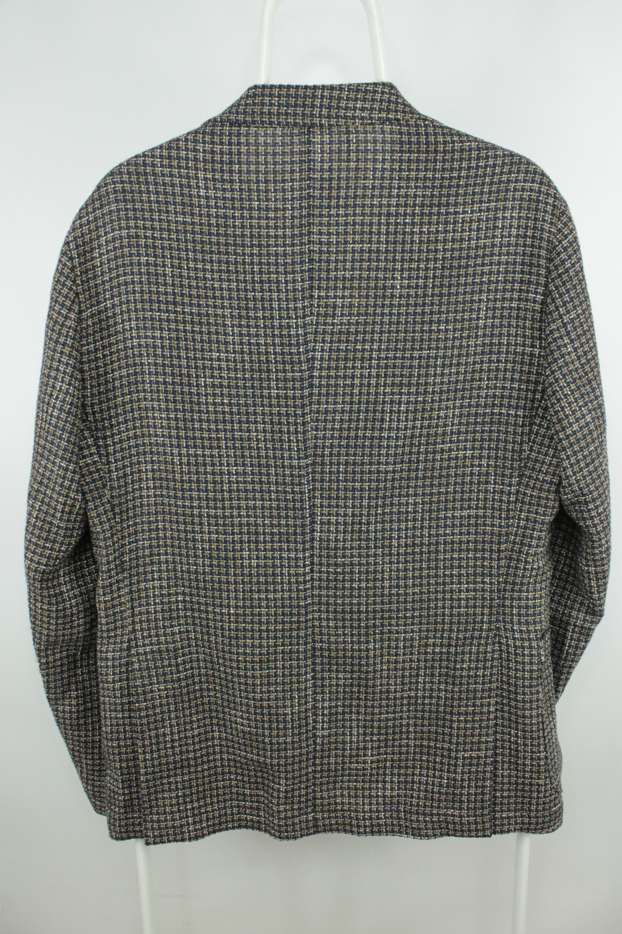 Paoloni Paoloni Knit Cotton Linen Sport Coat Blazer Jacket Men's Size US M / EU 48-50 / 2 - 8 Thumbnail