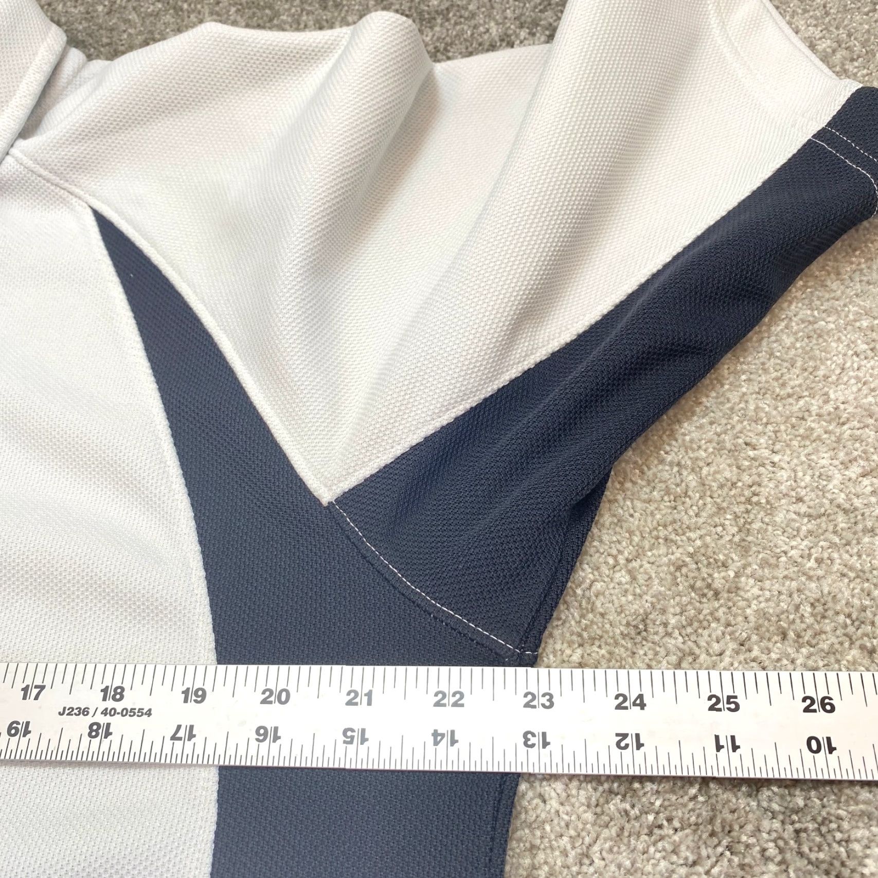 Nike Nike Team Polo Shirt Men's M Dri-Fit Short Sleeve White Black Trim Golf Size US M / EU 48-50 / 2 - 7 Thumbnail