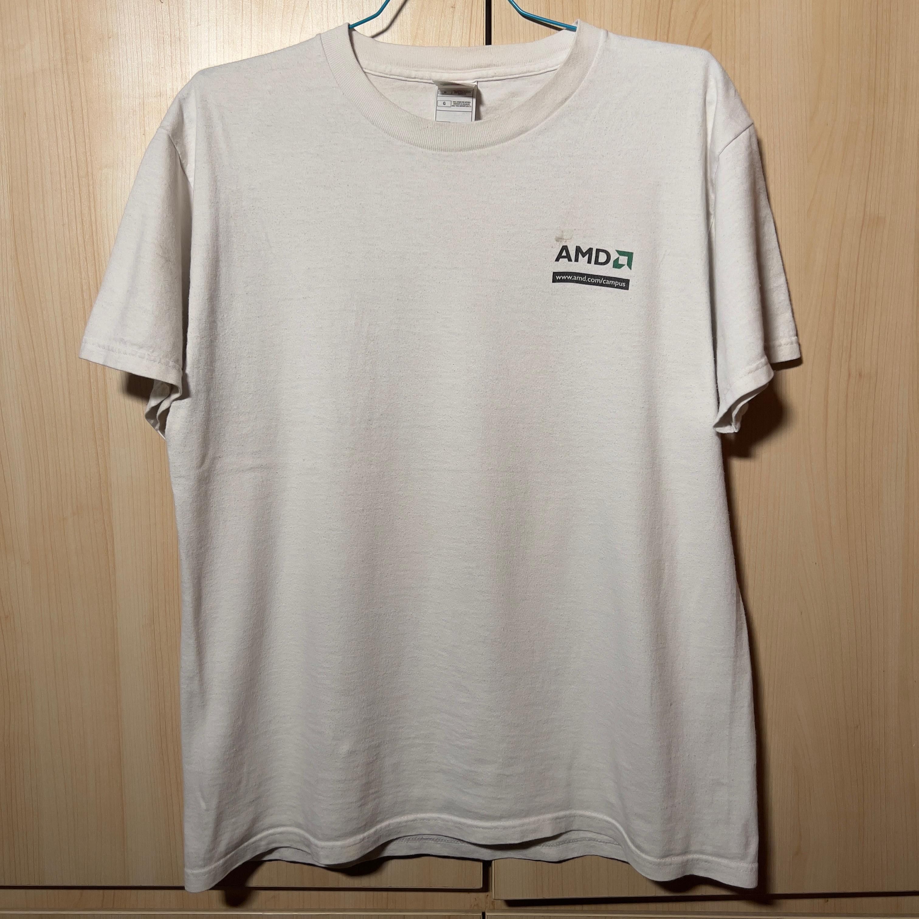 Arts & Science Vintage Y2K AMD Campus Promo Tee Shirt Sz L 64 athlon nvidia Size US L / EU 52-54 / 3 - 1 Thumbnail