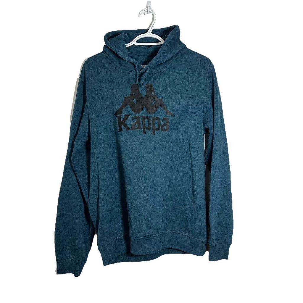 Kappa Vintage Kappa Green Logo Graphic Hoodie Large Long Sleeve Size US L / EU 52-54 / 3 - 1 Thumbnail