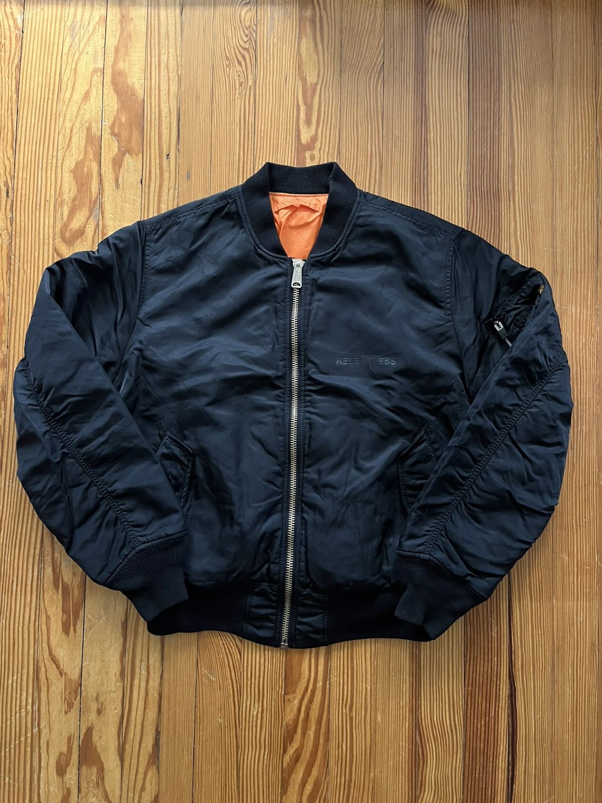 1017 ALYX 9SM × Alpha Industries Alyx Studios Alpha Industries Relentless Bomber Jacket Black Size US M / EU 48-50 / 2 - 2 Thumbnail