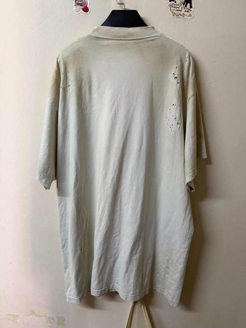 Balenciaga Balenciaga White Manchester United Made Old Short Sleeve 25 Size US M / EU 48-50 / 2 - 2 Thumbnail