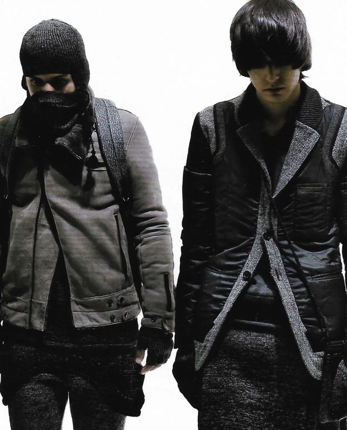 Undercover Undercover A/W 09 Earmuff Maniac Knit Switching Jacket Size US XL / EU 56 / 4 - 2 Thumbnail