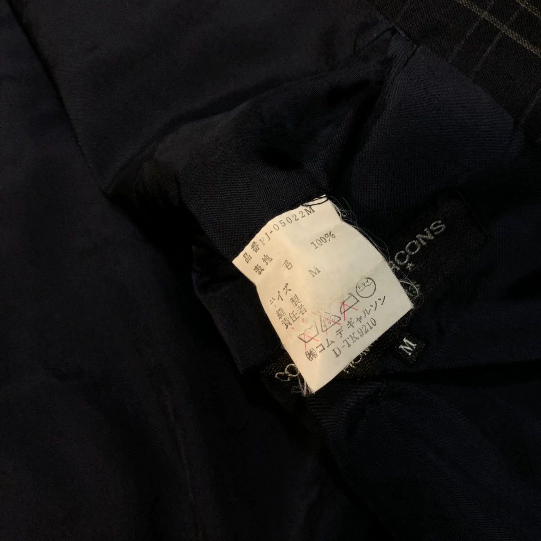Comme des Garcons CDG 1985ss Homme Plus Poster Wool Check Jacket M Size US M / EU 48-50 / 2 - 9 Thumbnail