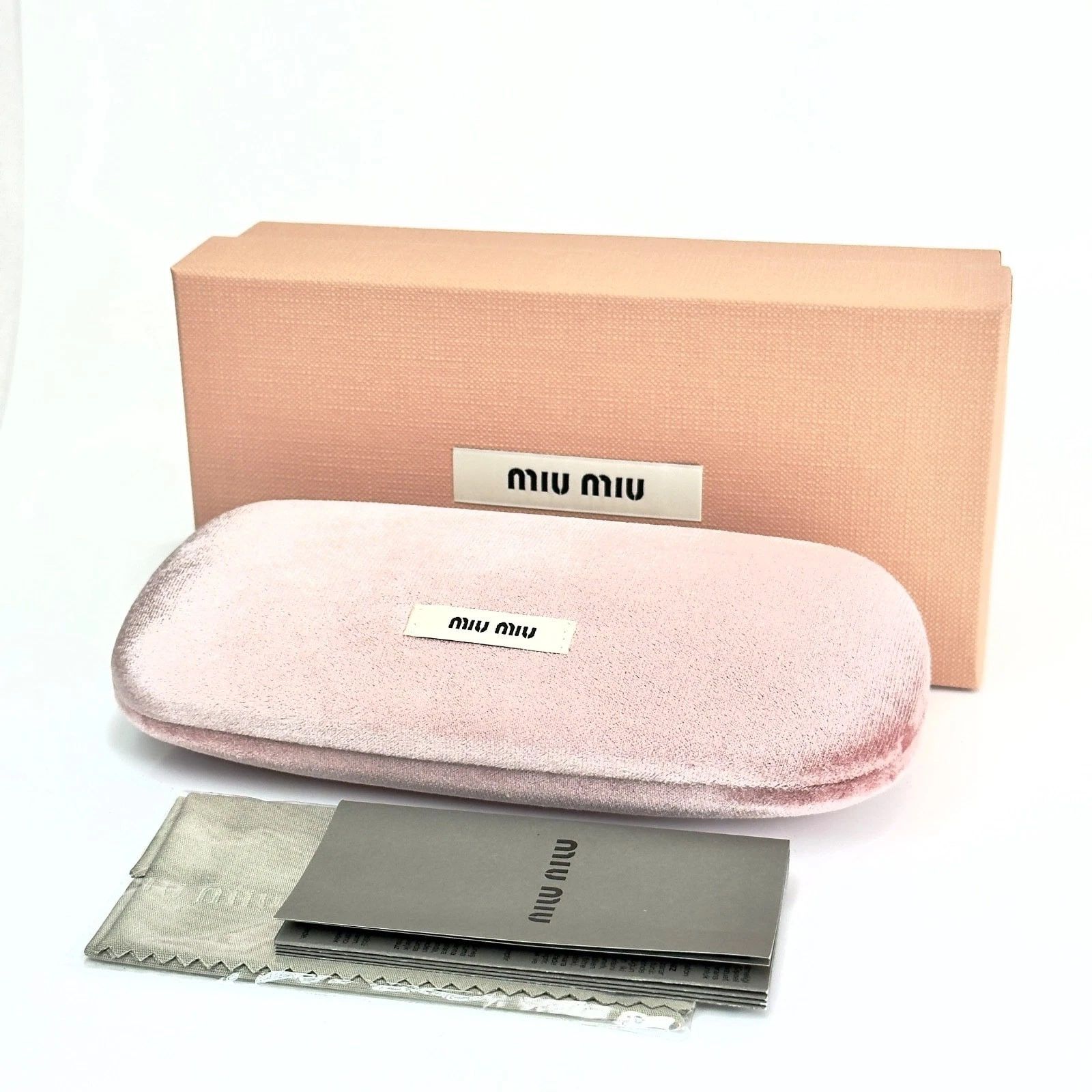 Miu Miu MIU MIU 51X LOGO MU51XV Rectangle Metal Optical Frame Size ONE SIZE - 9 Thumbnail