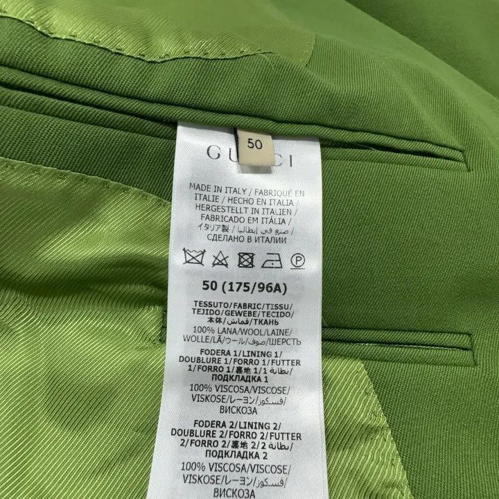 Gucci Gucci Double-Breasted Long Sleeve Suit Jacket-2507 Size US L / EU 52-54 / 3 - 4 Thumbnail