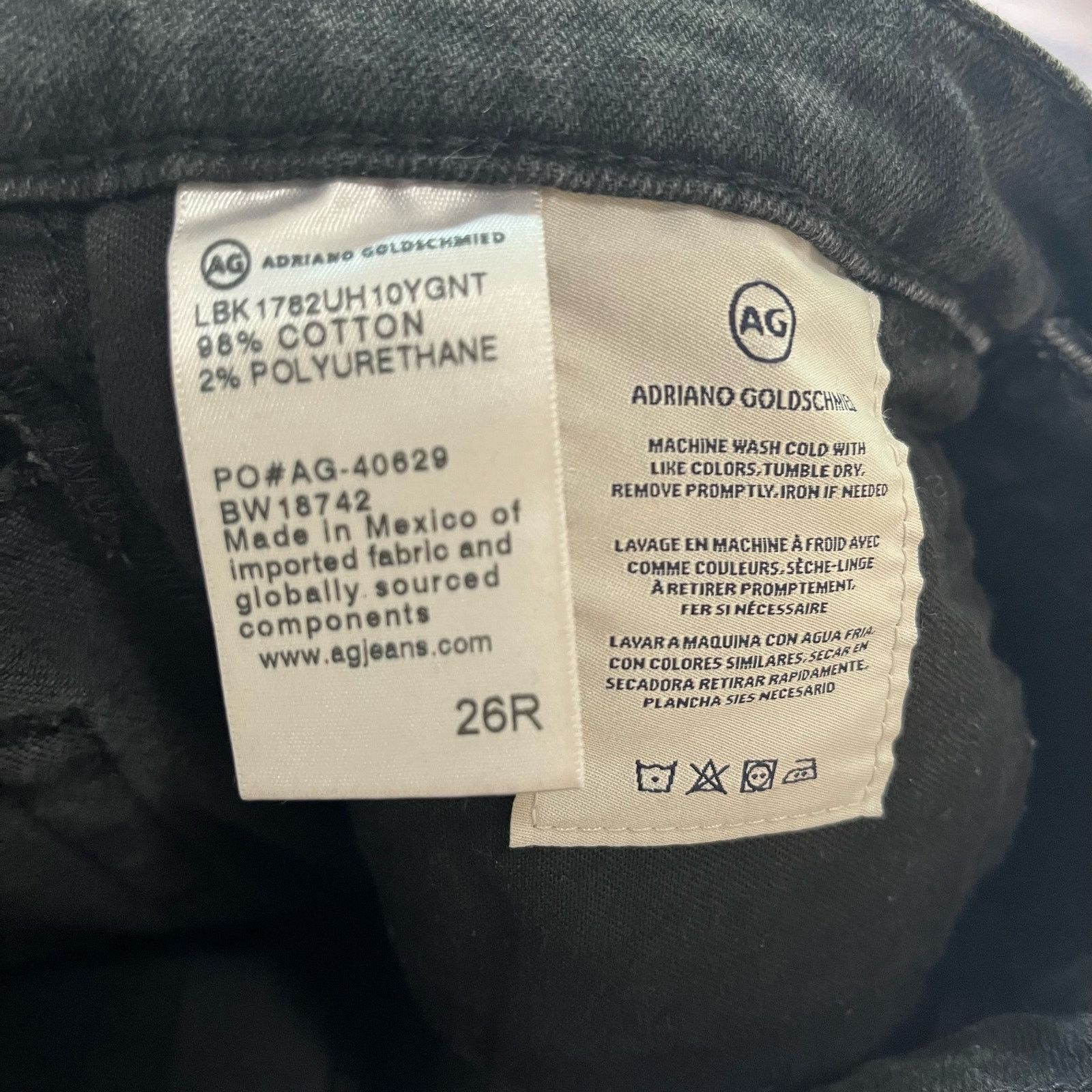 AG Adriano Goldschmied AG Adriano Goldschmied The Isabelle Button Up Jeans 26R Size 26" / US 2 / IT 38 - 8 Thumbnail