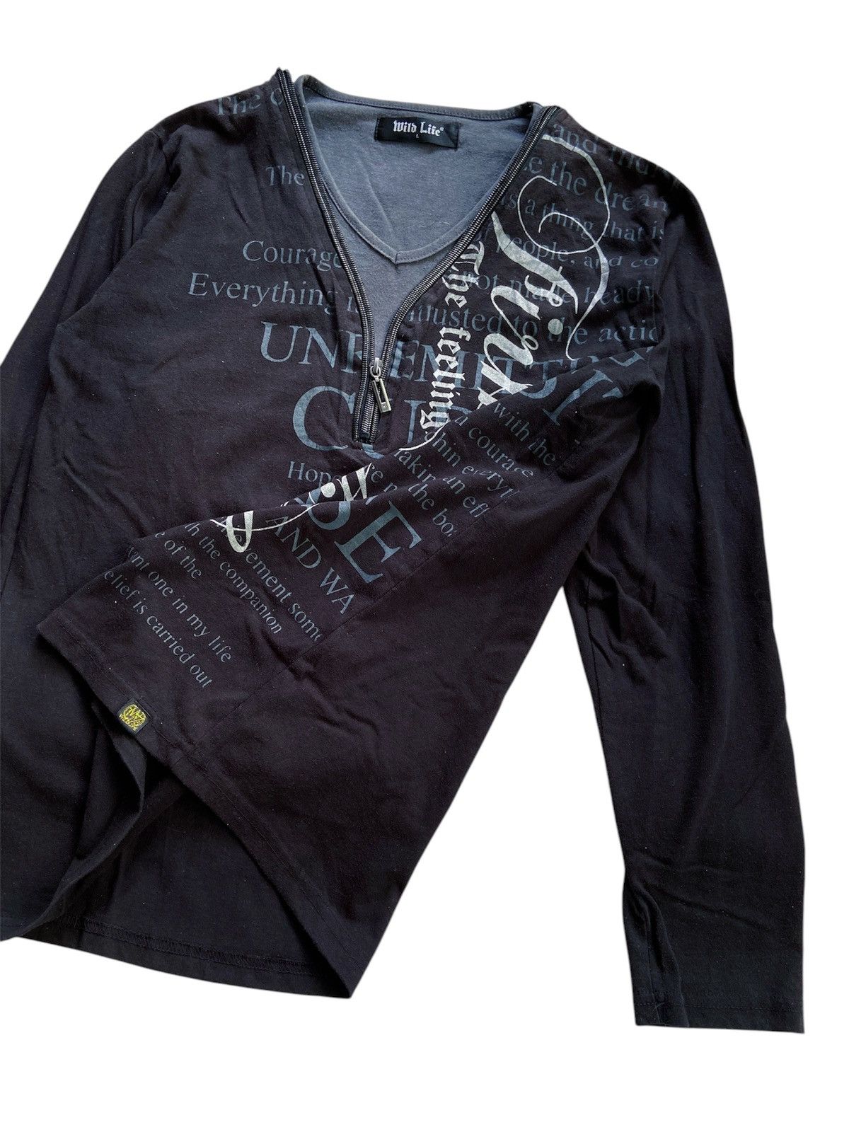 Japanese Brand WILD LIFE PUNK STYLE LONG SLEEVE Size US L / EU 52-54 / 3 - 4 Thumbnail