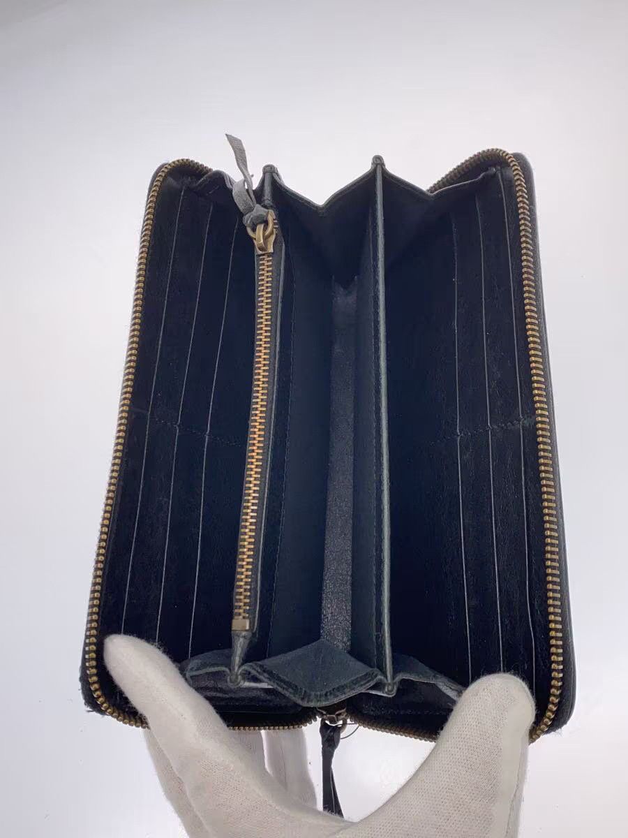 Balenciaga Balenciaga Leather Long Wallet Black Size ONE SIZE - 3 Thumbnail