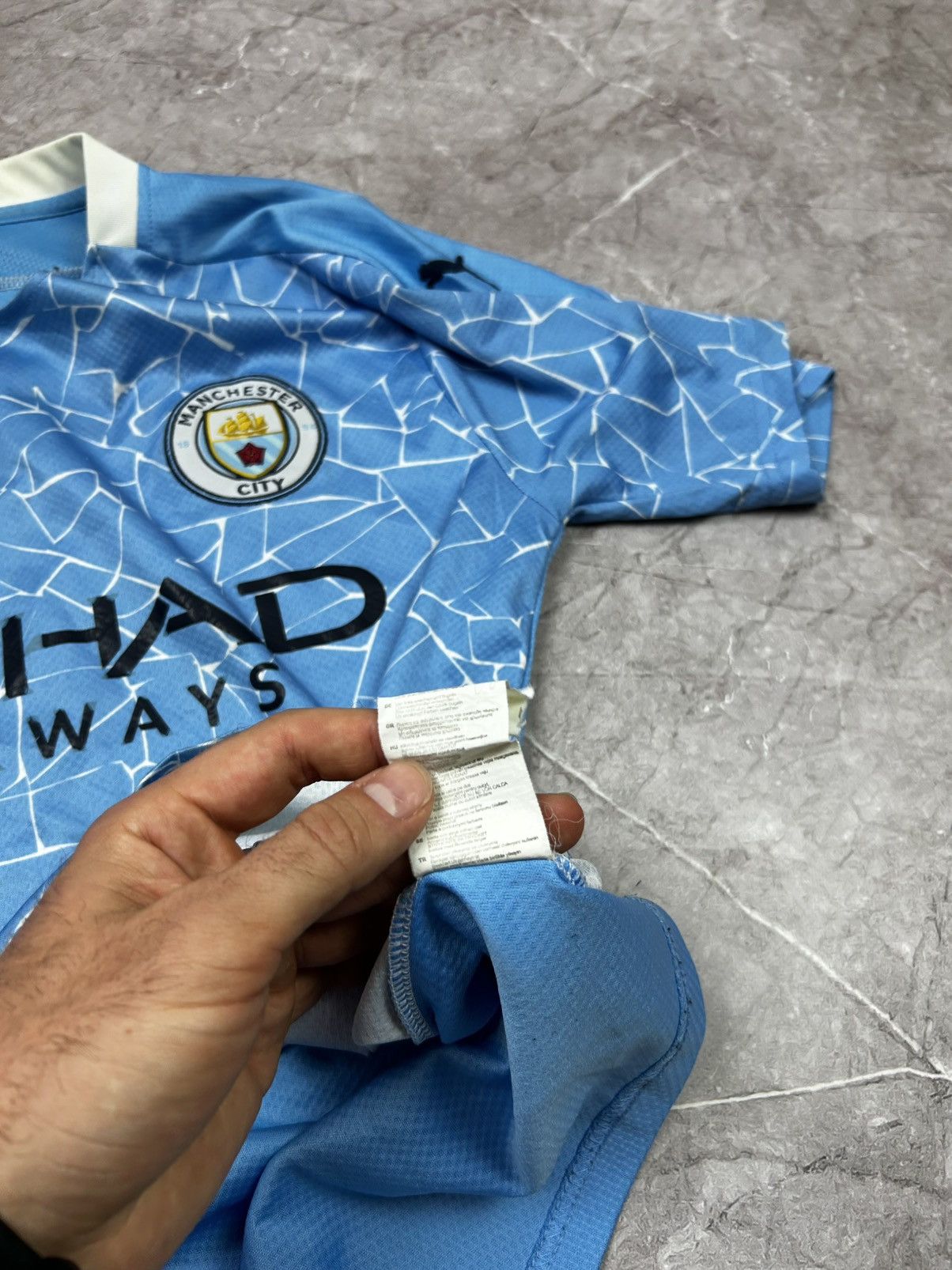 Puma Manchester Ake 6 City 2023-2024 Puma soccer Shirt Jersey Size US M / EU 48-50 / 2 - 12 Thumbnail