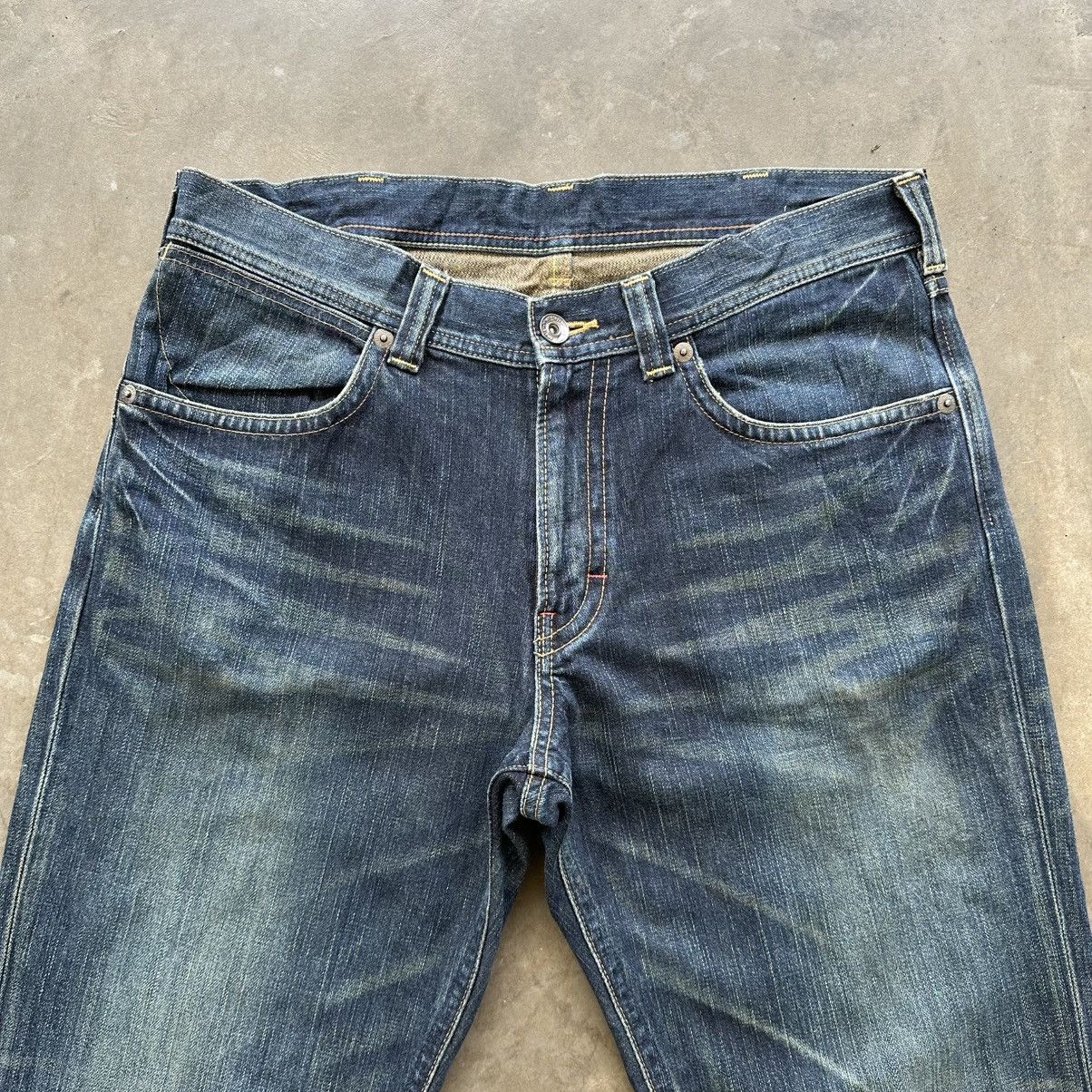 Japanese Brand Vintage Wrangler Distressed Denim Jean Pant W36 Size US 36 / EU 52 - 3 Thumbnail
