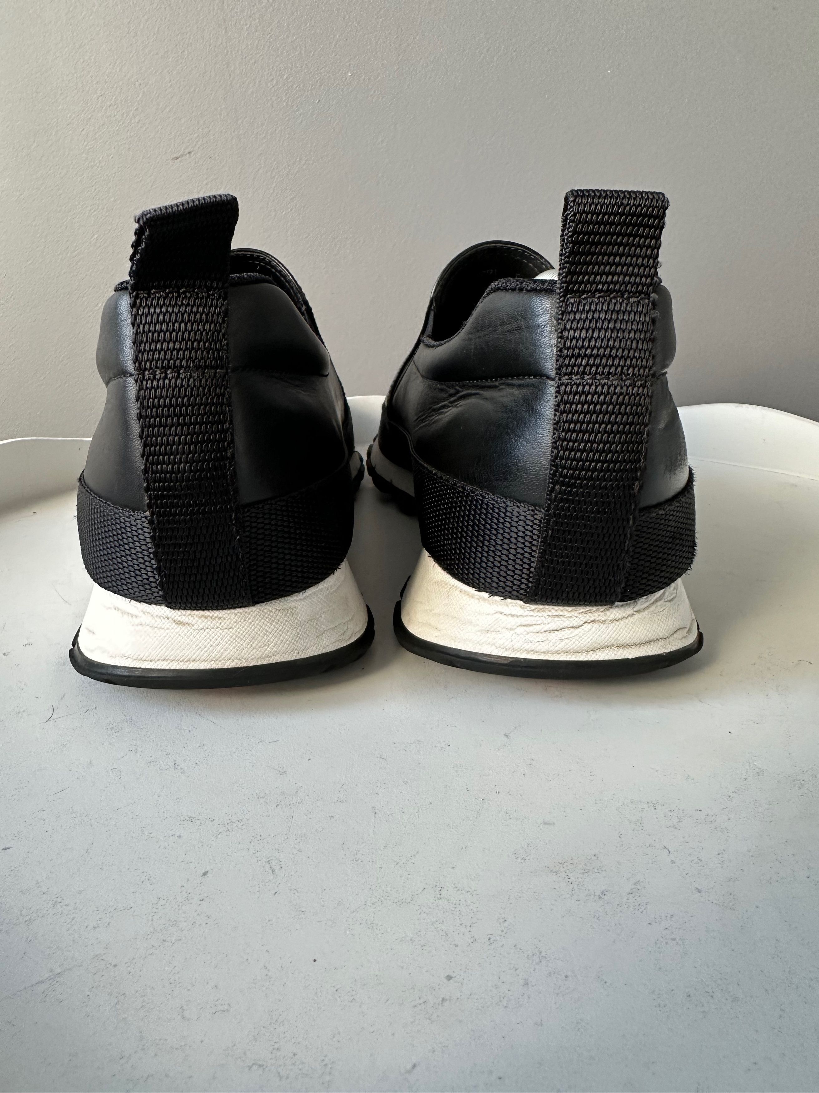 Prada Prada red tab leather slip on SNEAKERS 4D2991 black US9.5 Size US 9.5 / EU 42-43 - 10 Thumbnail