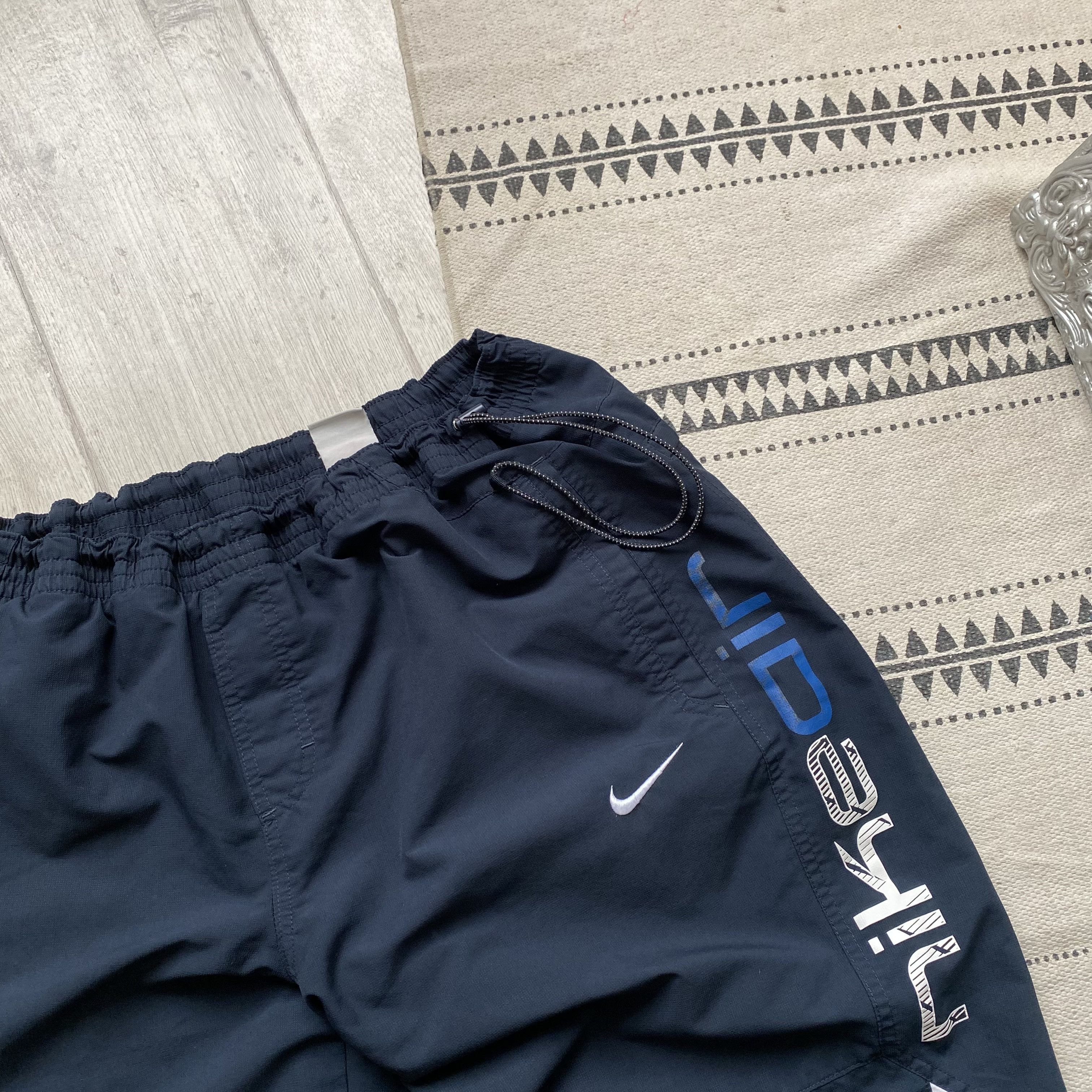 Nike Vintage Drill Nike Shorts long baggy Y2K Big logo Size US 34 / EU 50 - 2 Thumbnail