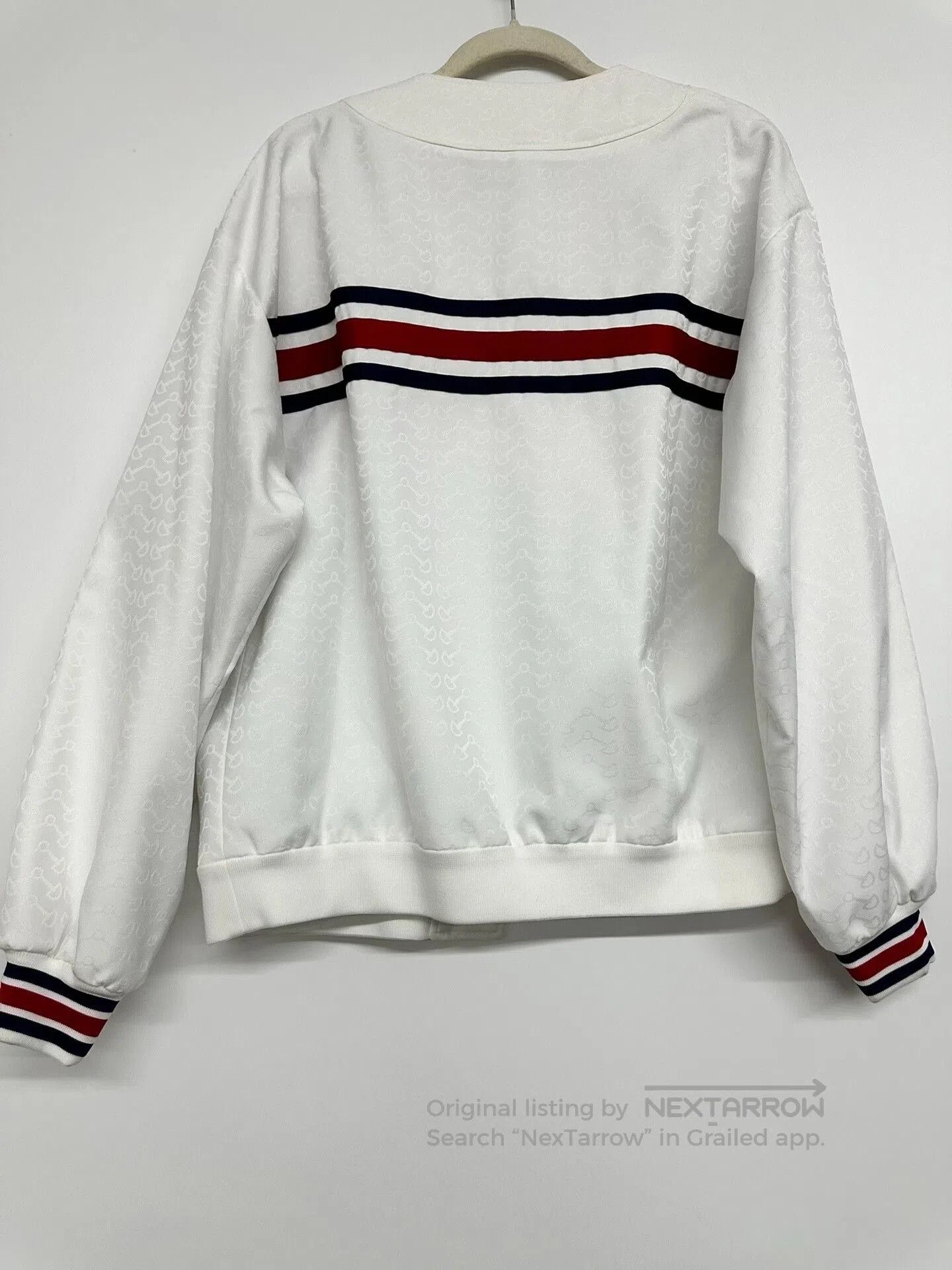 Gucci Gucci White Striped Button Jacket. Size US S / EU 44-46 / 1 - 2 Thumbnail