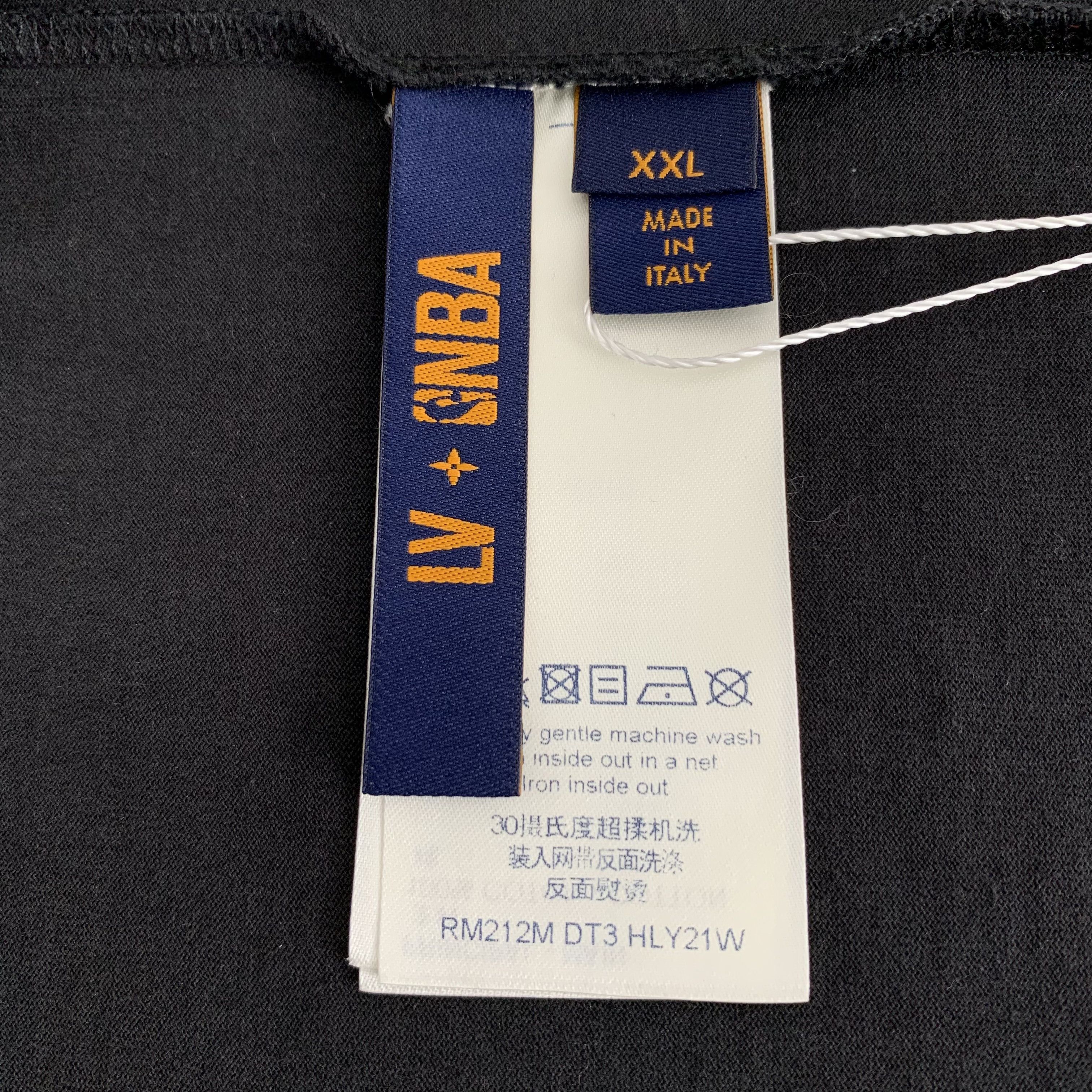 Louis Vuitton Louis Vuitton Tee – NBA Black Logo Patch Cotton (Size XXL) Size US XXL / EU 58 / 5 - 5 Thumbnail