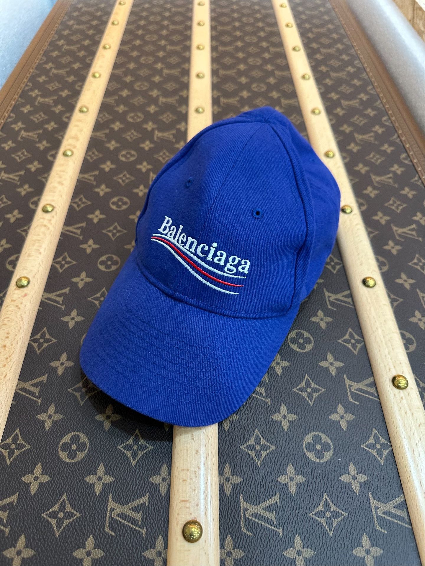 Balenciaga Balenciaga Retro Blue Hat one size Men Size ONE SIZE - 1 Thumbnail