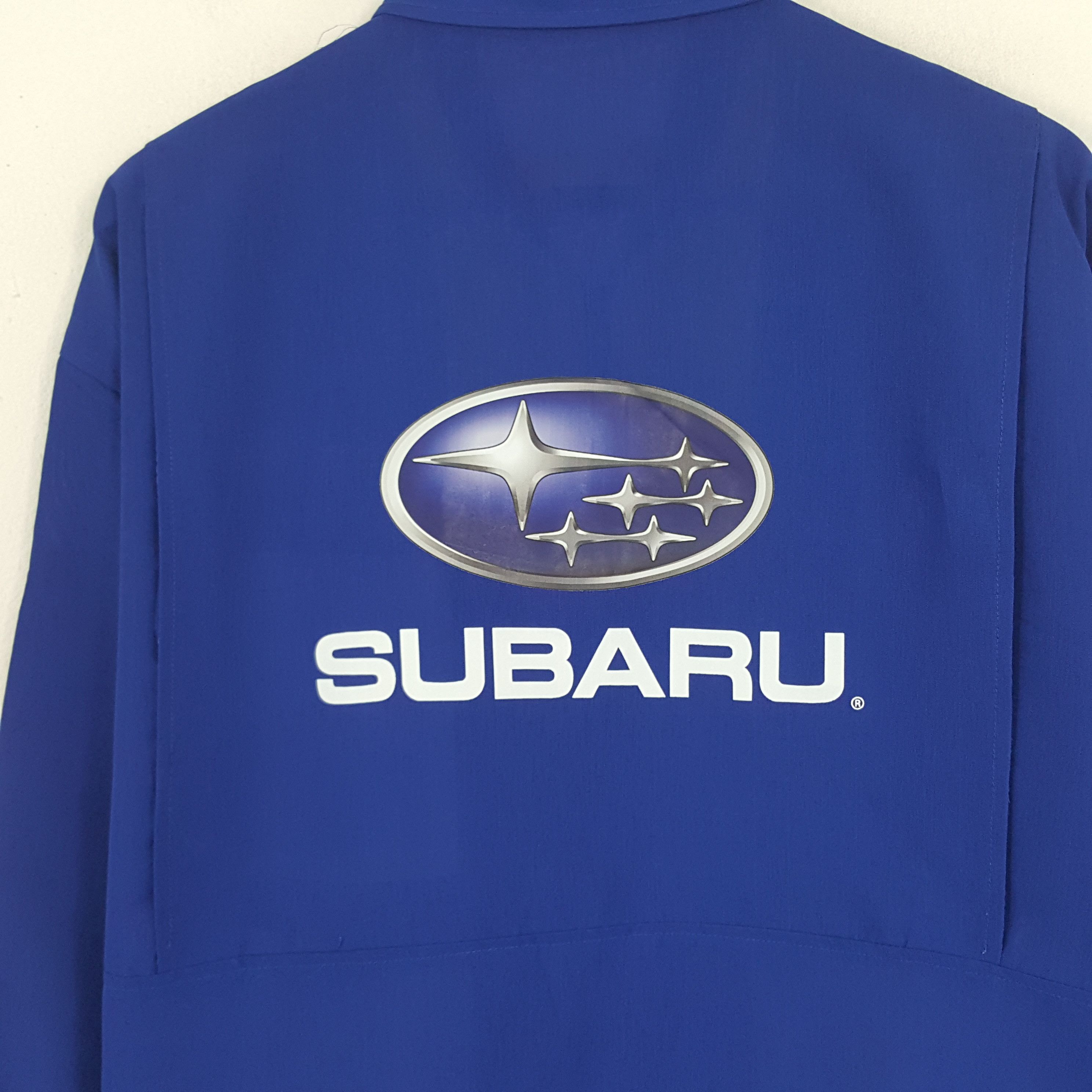 Japanese Brand × Vintage Vintage Subaru Racing Custom Art Worker Japan Jacket Size US XXL / EU 58 / 5 - 2 Thumbnail
