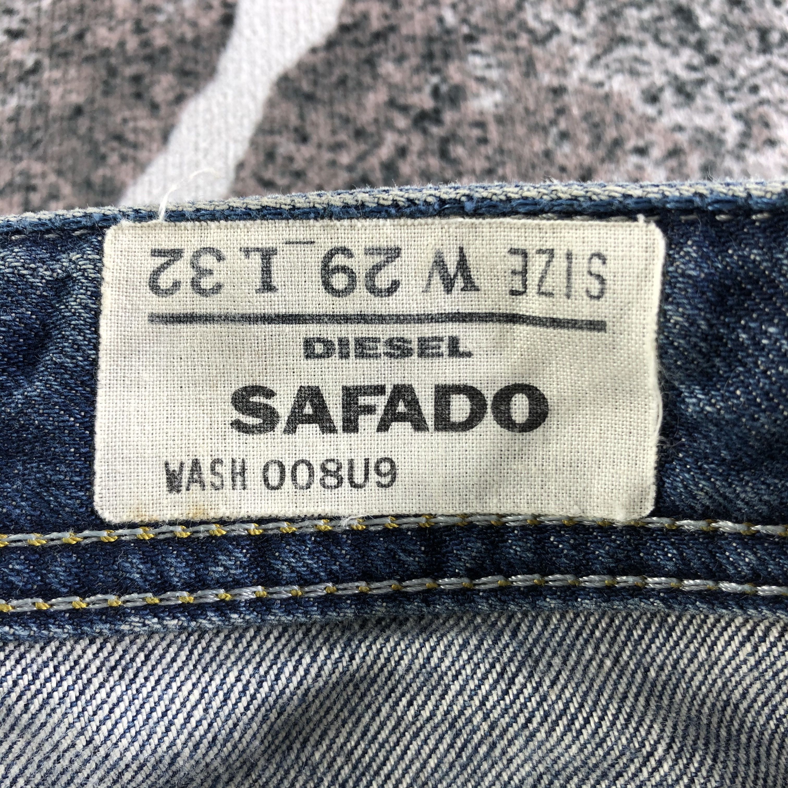 Diesel Diesel Safado Jeans Ripped Denim KJ2407 Size US 29 - 9 Thumbnail