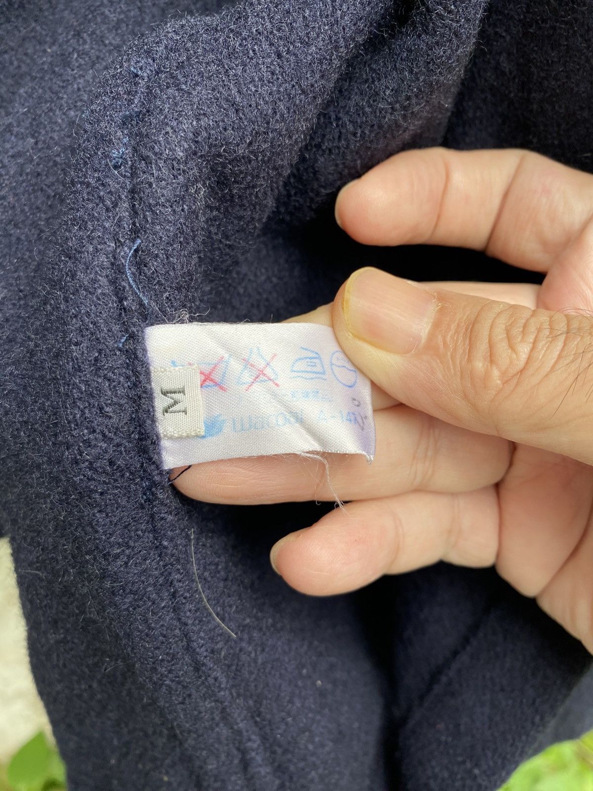 Hai Sporting Gear × Issey Miyake Archival Sporting Gear Hai x Wacoal Wool Robe None Button Size US M / EU 48-50 / 2 - 18 Thumbnail