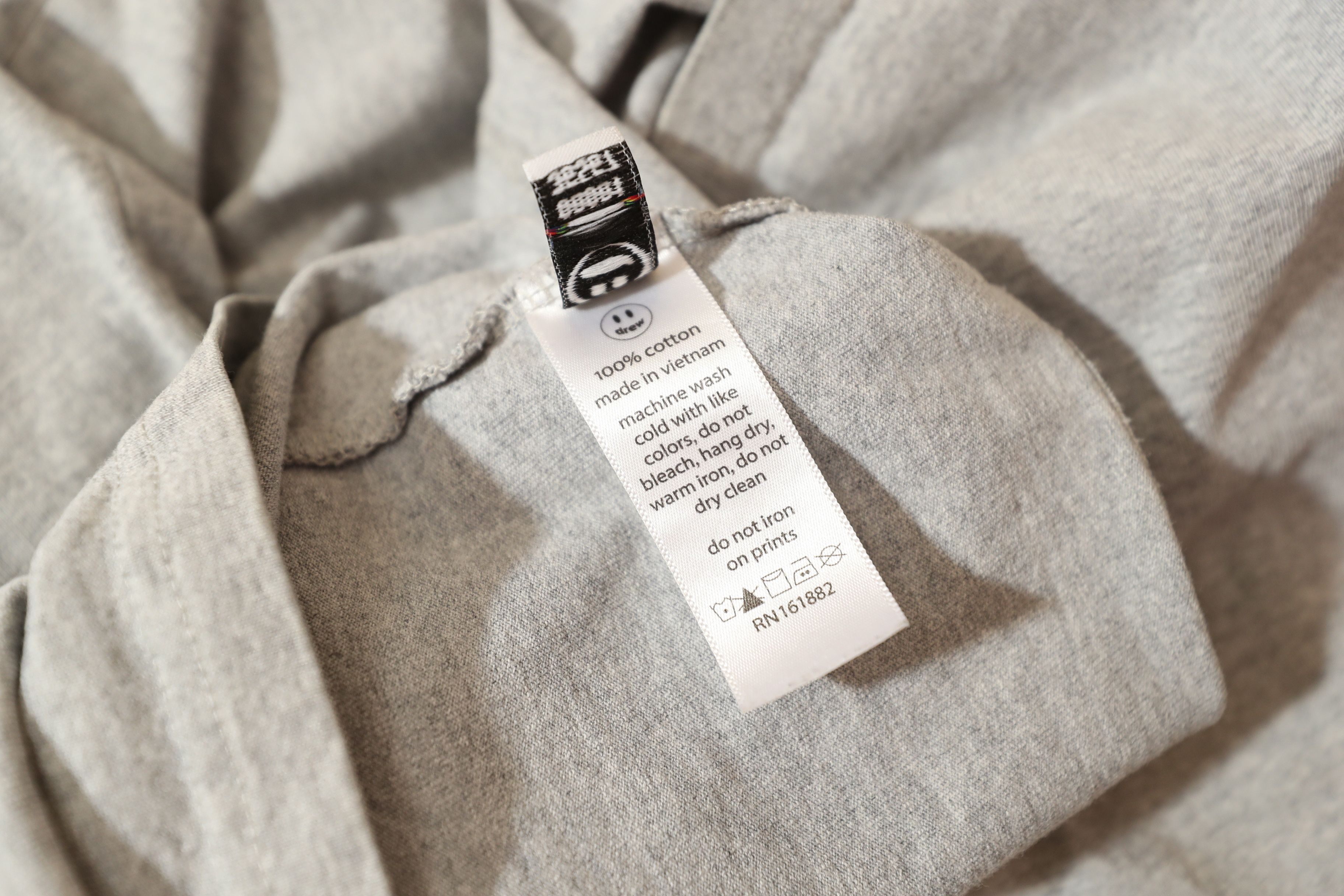 Drew House Drew House Grey Pocket Tee (M) Size US M / EU 48-50 / 2 - 11 Thumbnail