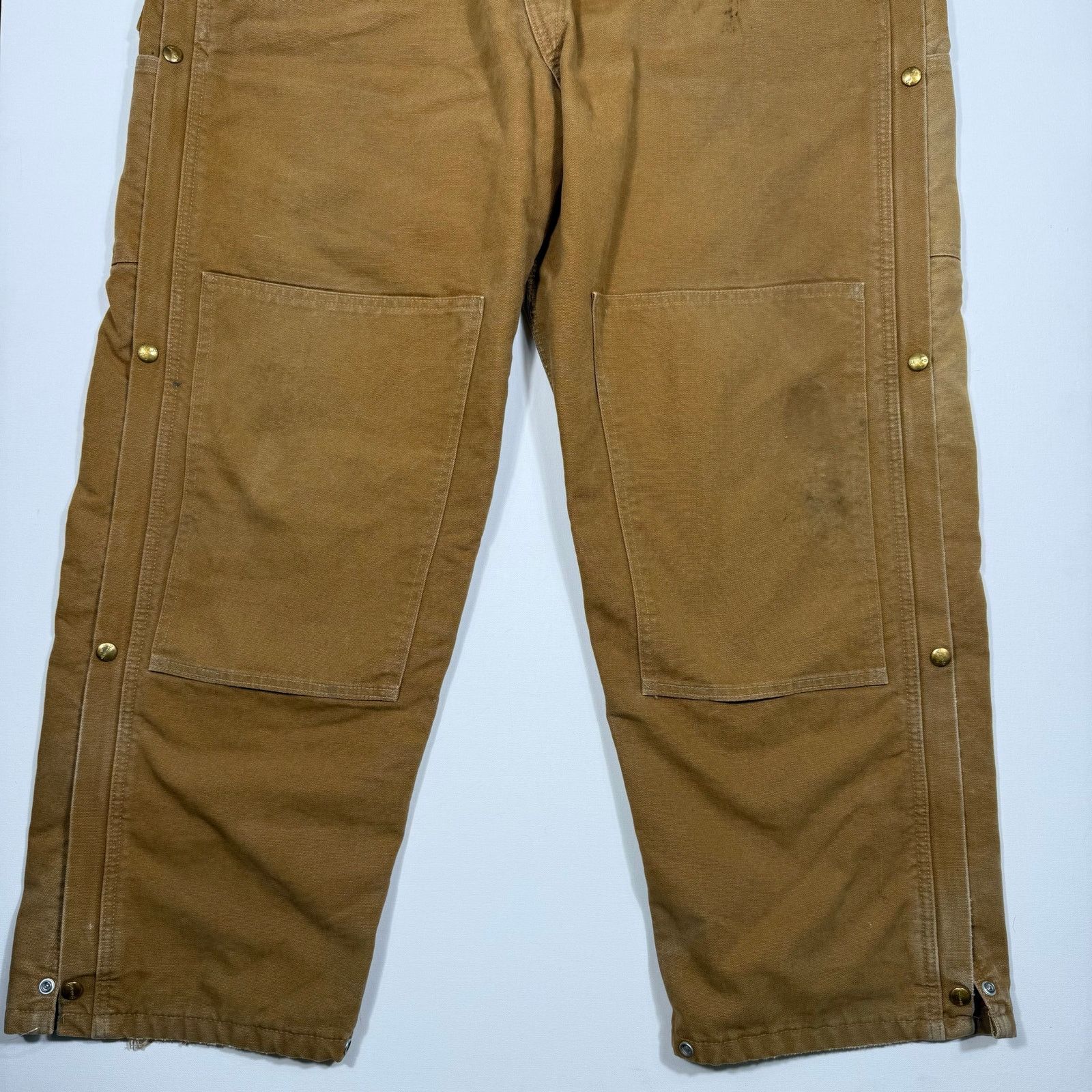 Carhartt Vintage Carhartt Duck Canvas Insulated Overalls Quilt Lined Size US XL / EU 56 / 4 - 8 Thumbnail