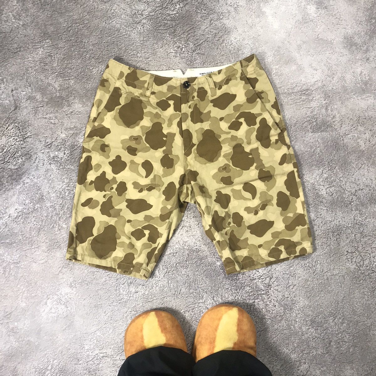 Vintage Vintage Y2K Camo Cargo Shorts Baggy Streetwear Sun Faded 30 Size US 30 / EU 46 - 2 Thumbnail
