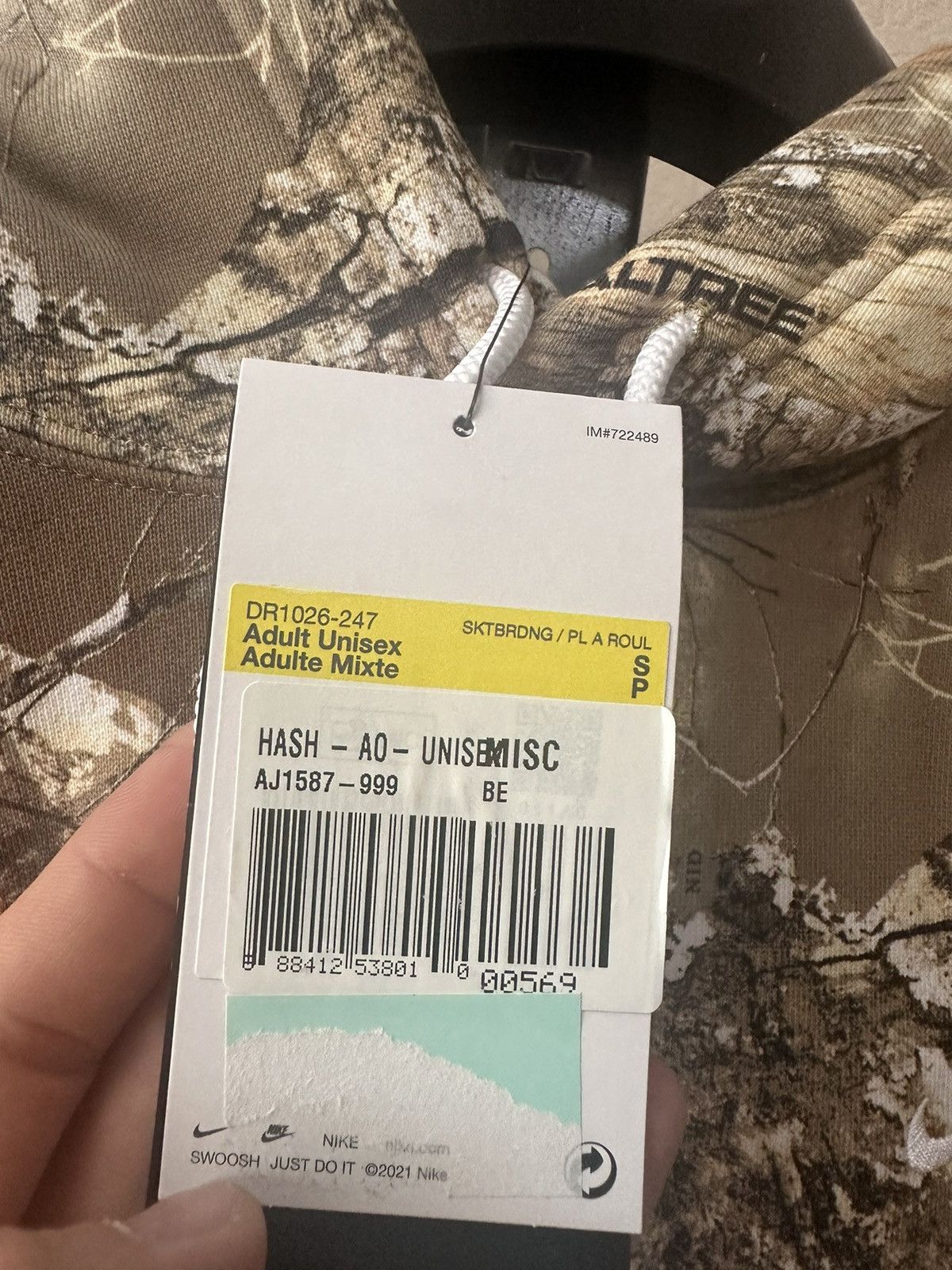 Nike Nike SB hoodie Reeltree Camo Forest logo rare S/M Size US S / EU 44-46 / 1 - 5 Thumbnail