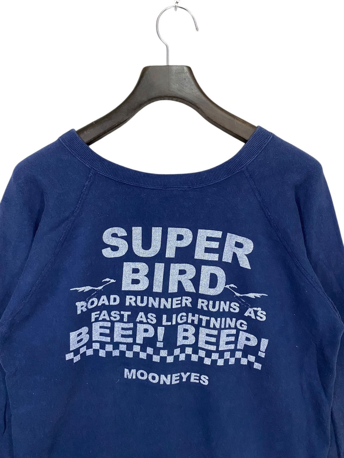 Cartoon Network × Disney × Vintage Vintage looney tunes road runner x mooneyes sweatshirt Size US L / EU 52-54 / 3 - 6 Thumbnail