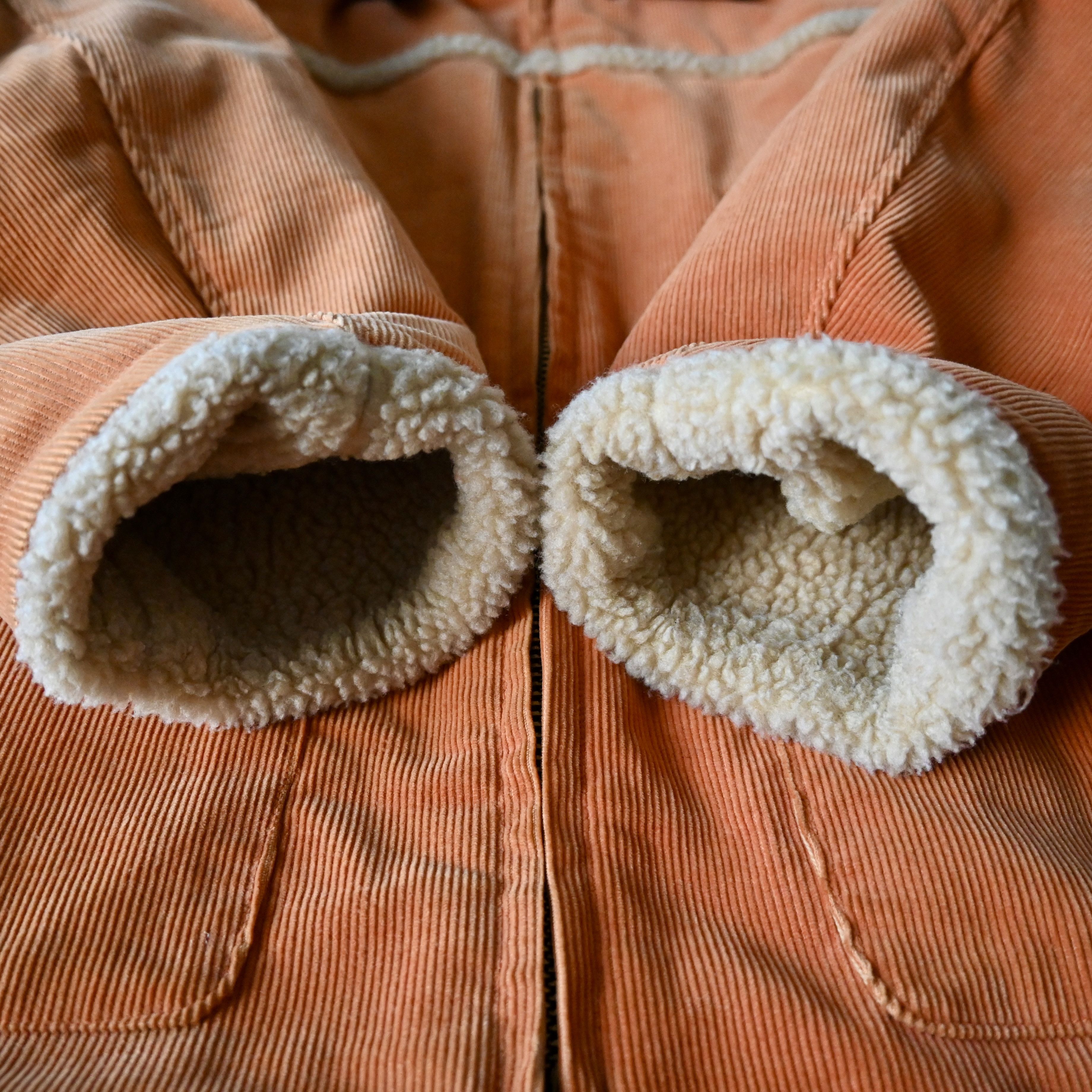 Sugar Cane Sugar Cane shearing lined corduroy ranch jacket, orange Size US M / EU 48-50 / 2 - 20 Thumbnail
