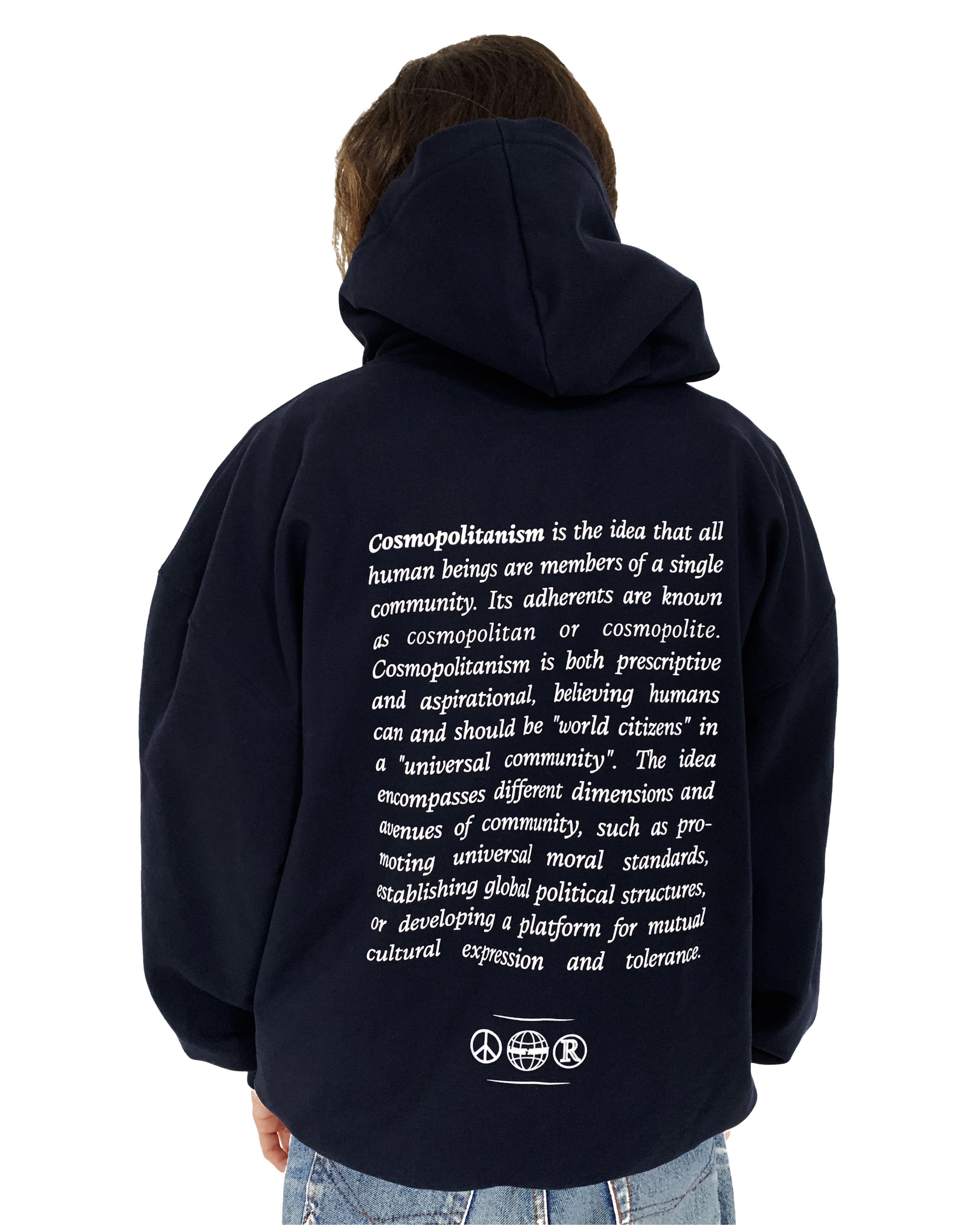 Other Line Nine "Kosmopolites" hoodie Size S / US 4 / IT 40 - 1 Thumbnail