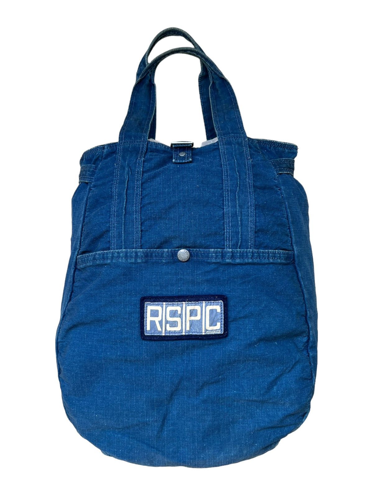 Porter Luggage Label RSPC Ripstop Indigo Combat Tropical Tote Bag Size ONE SIZE - 12 Thumbnail