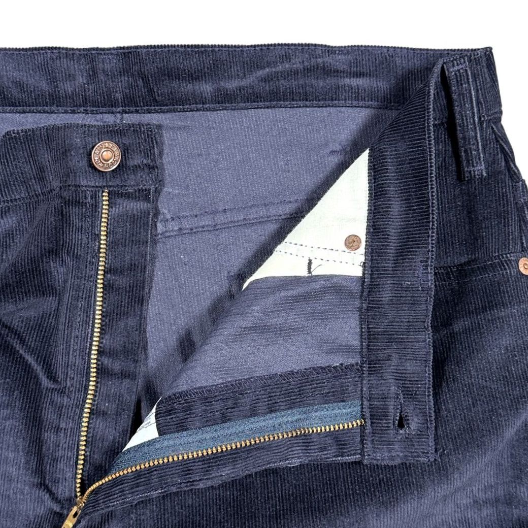Vintage VINTAGE J. C. Penney Pants Mens 37x33 Blue Corduroy Bootcut Pockets 80s Size US 37 - 5 Thumbnail