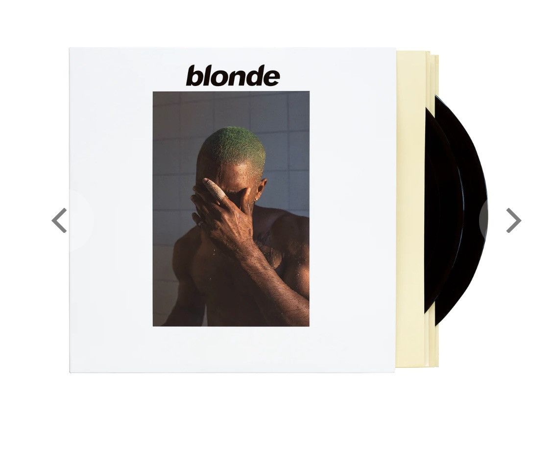 image of Frank Ocean Blonde Sealed Vinyl in White, Men's
