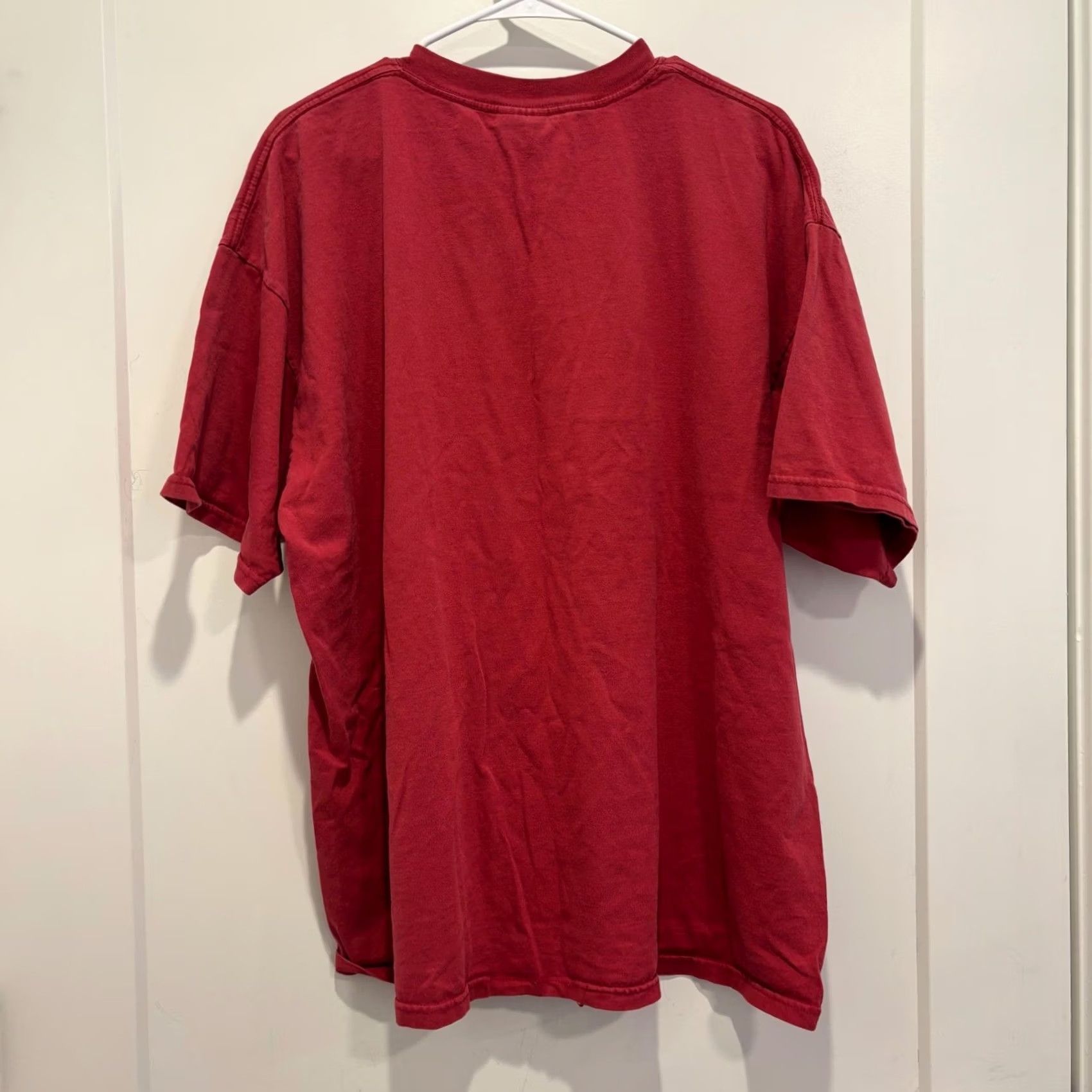Gildan VINTAGE 2001 Camp Long Lake BSA Graphic T-Shirt Mens XXL Red Gildan Heavyweight Size US XXL / EU 58 / 5 - 4 Thumbnail