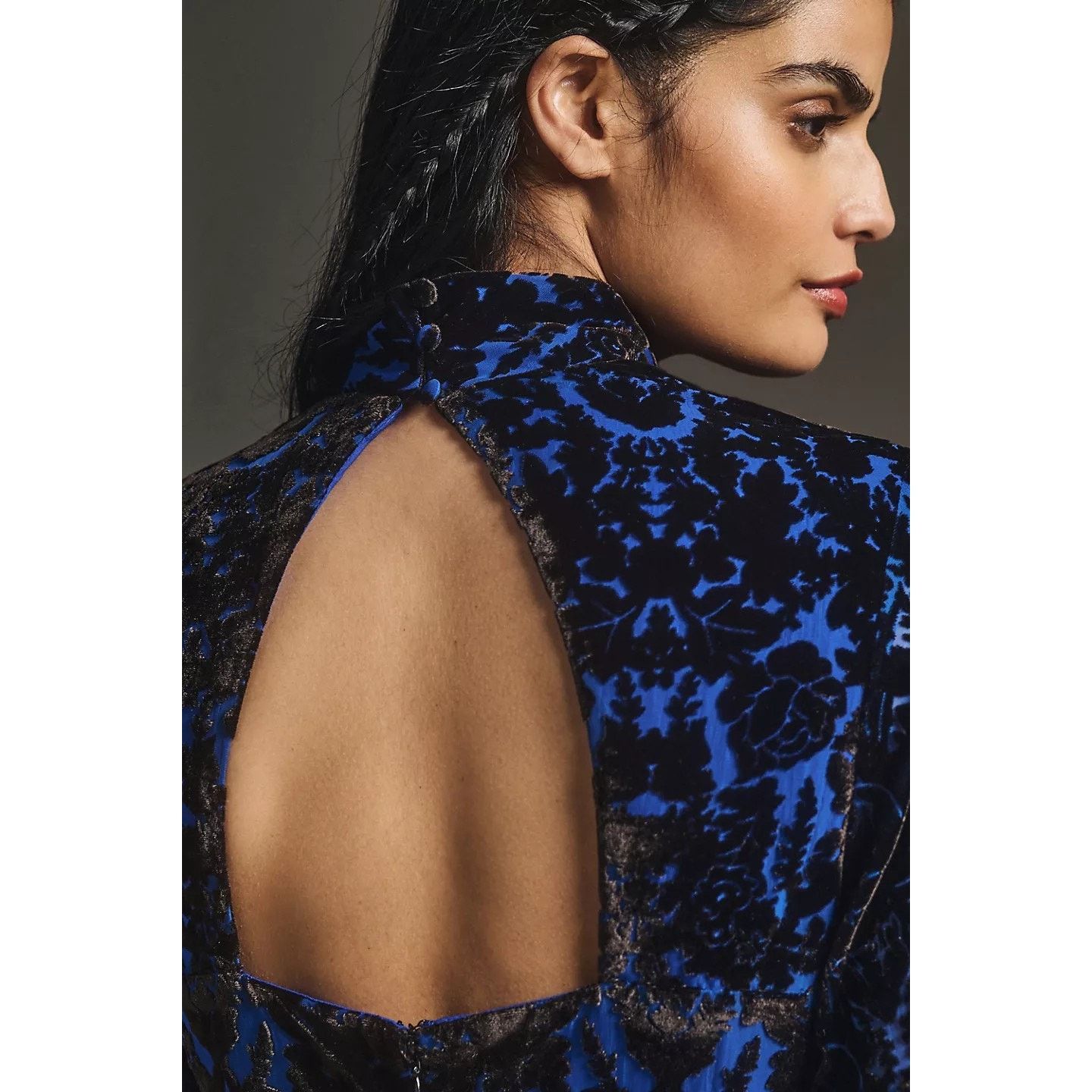 amanda uprichard ace dress blue Amanda Uprichard Anais Mini Dress - Blue main image 0