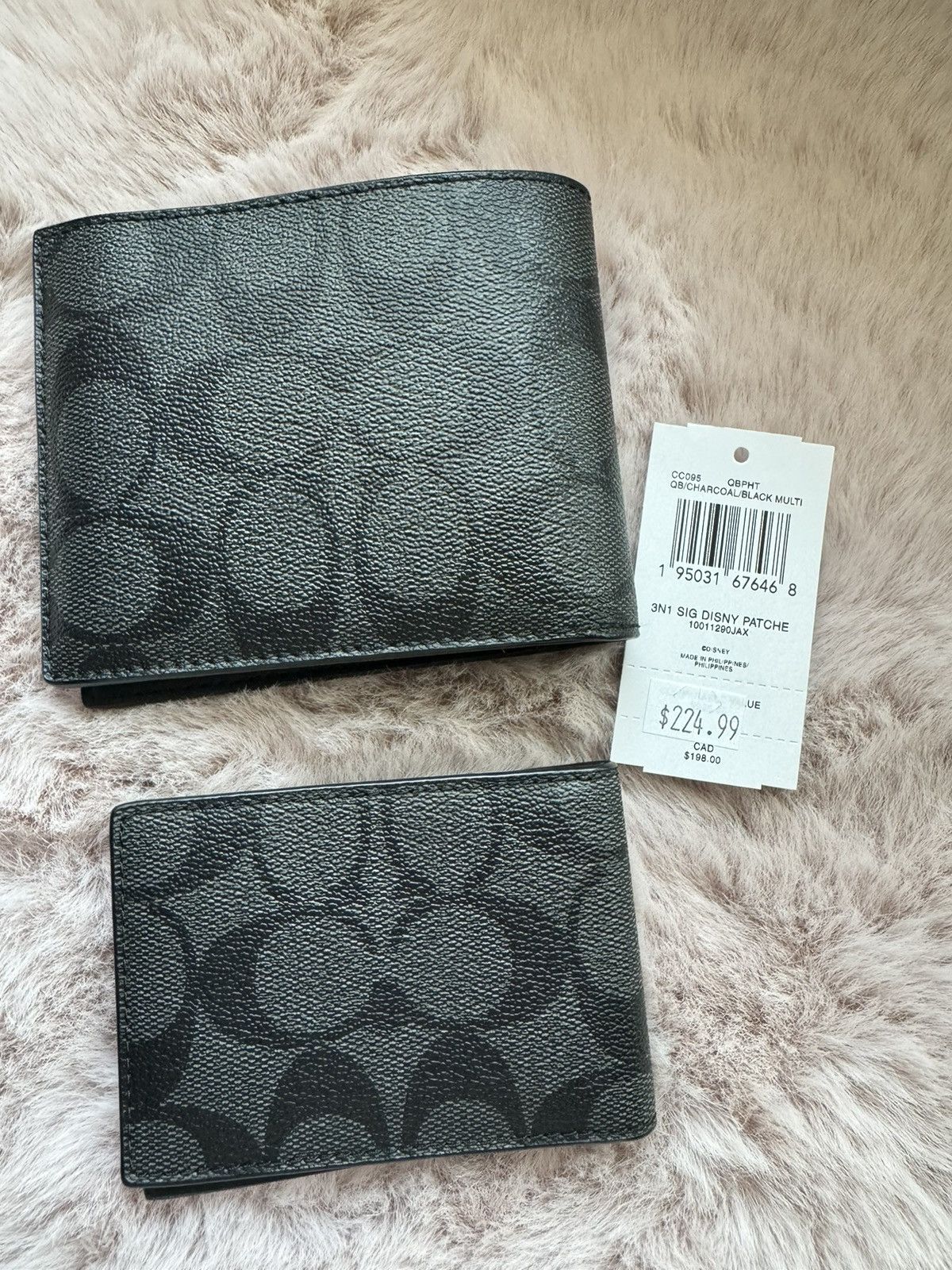 Coach Disney X Coach 3 In 1 Wallet In Signature With Patches Size ONE SIZE - 2 Thumbnail