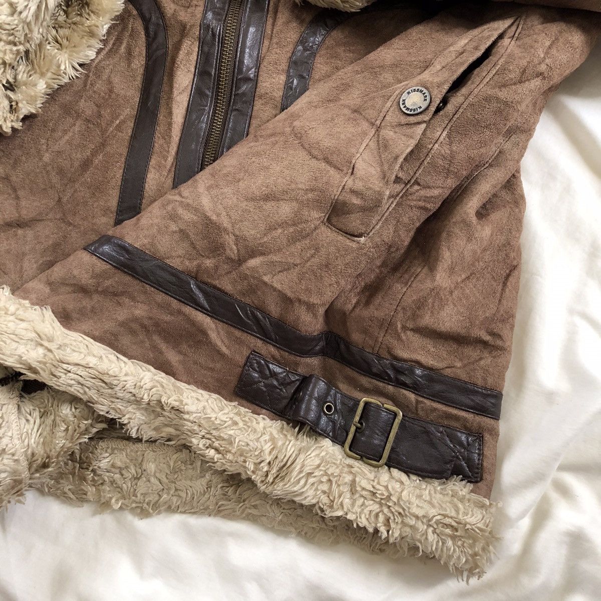 Japanese Brand KISSMARK Type B 3 Shearling Jacket Size US L / EU 52-54 / 3 - 10 Thumbnail