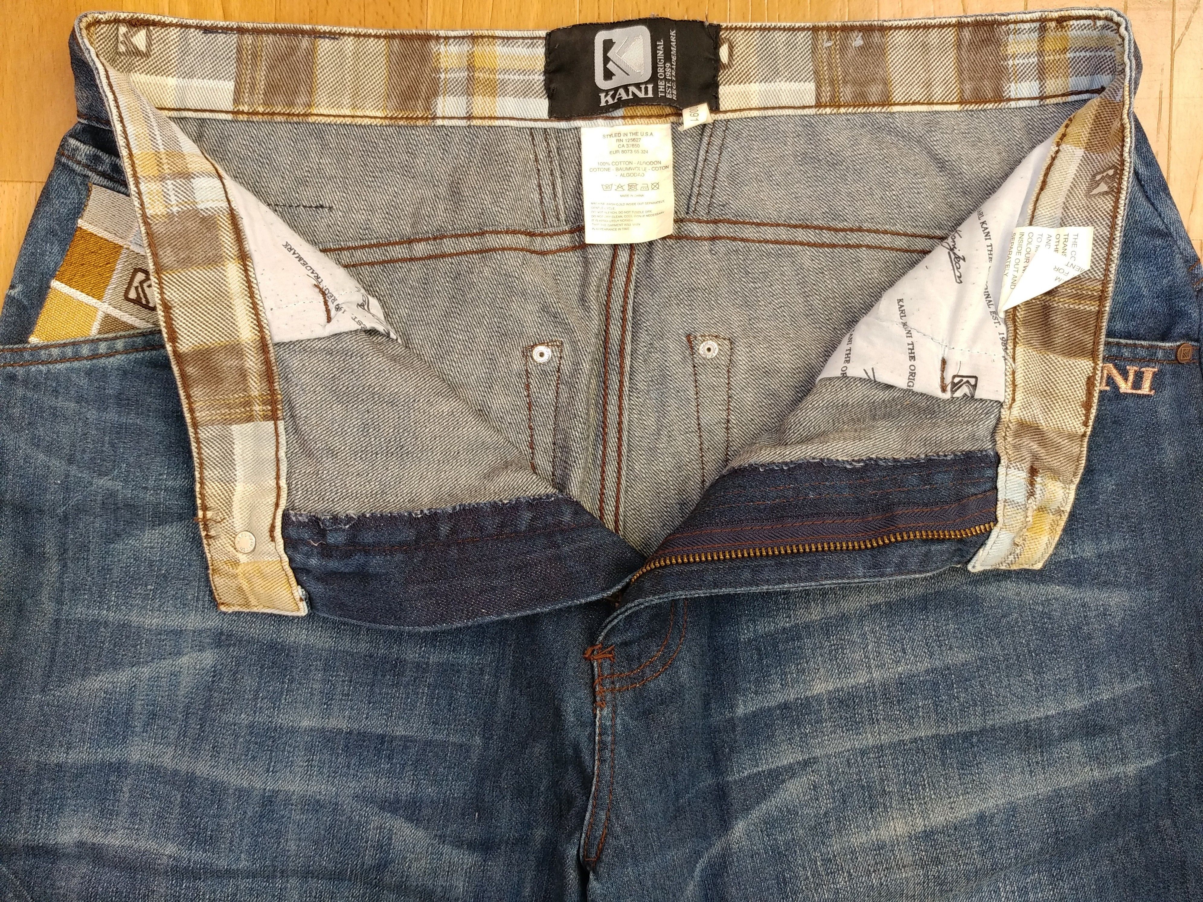 Karl Kani KARL KANI jeans, baggy, vintage Kani jeans, 90s hip hop W 34 Size US 34 / EU 50 - 14 Thumbnail