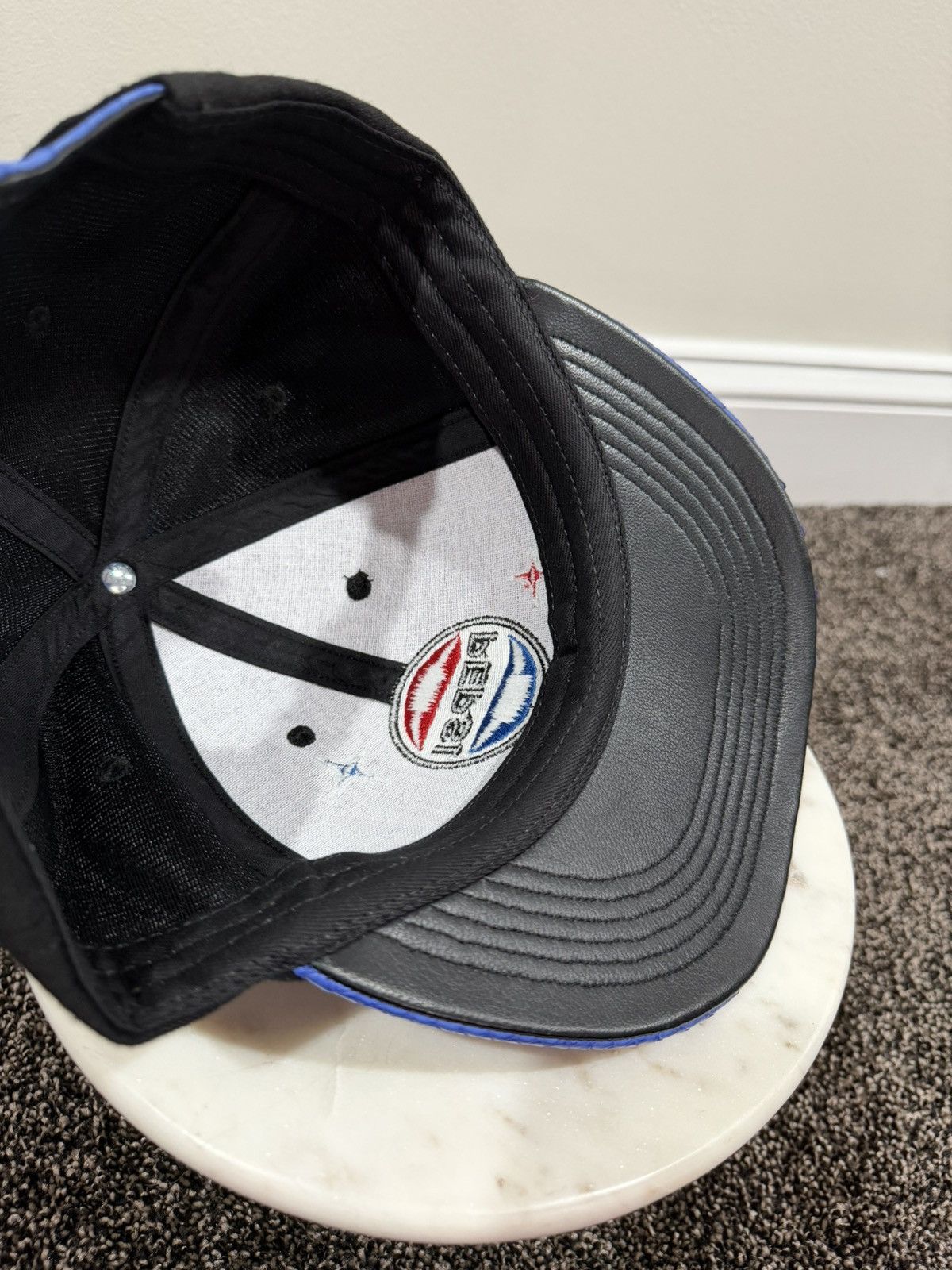 Just Don Just Don x Pepsi x RSVP Gallery Blue Python Black Hat Size ONE SIZE - 10 Thumbnail