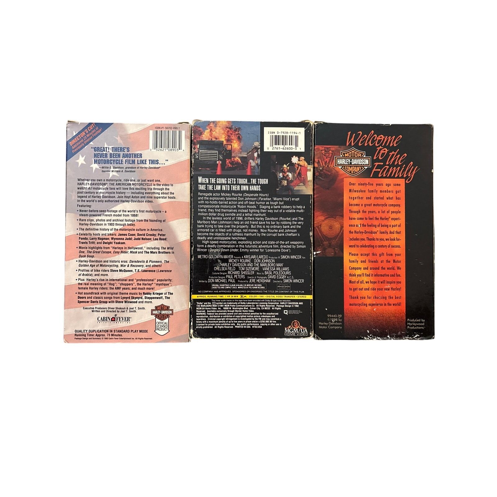 Harley Davidson Harley Davidson VHS lot (3) Size ONE SIZE - 2 Thumbnail