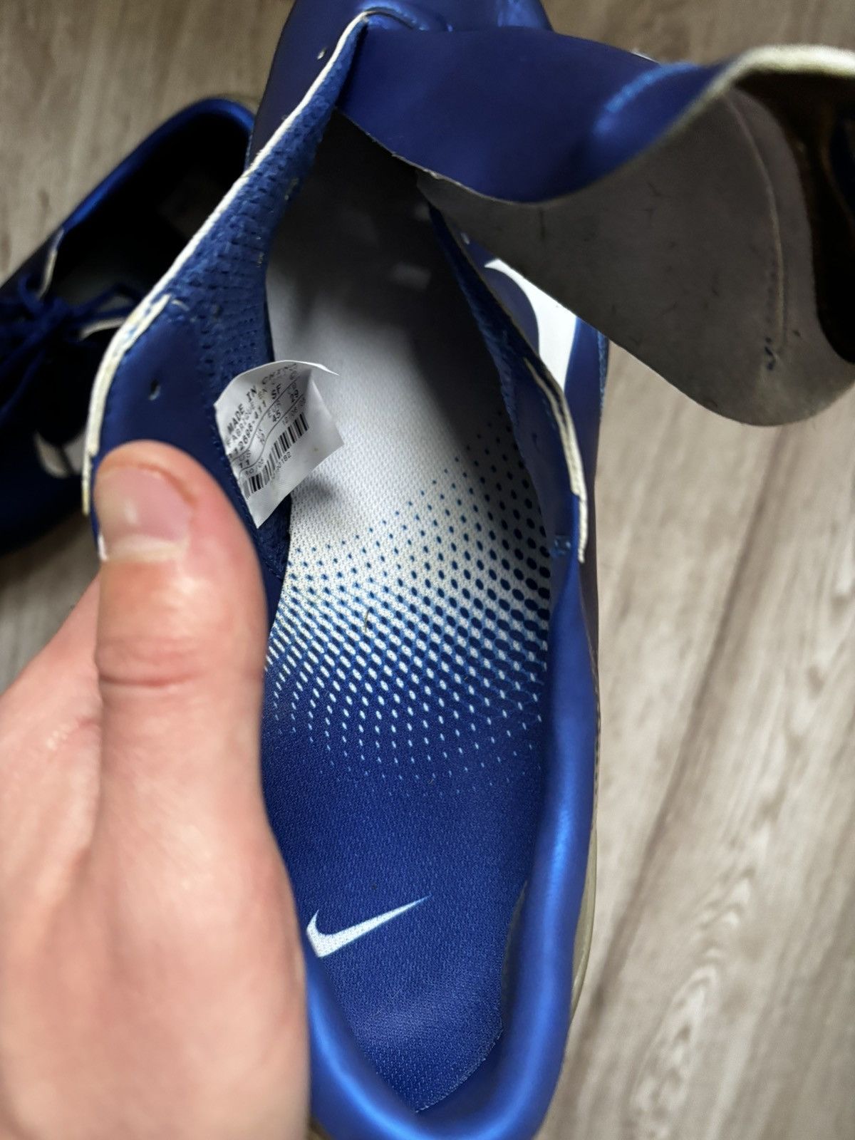 Nike 2005 Nike Mercurial Vapor Talaria III R9 FG RARE Ronaldo Size US 11 / EU 44 - 8 Thumbnail